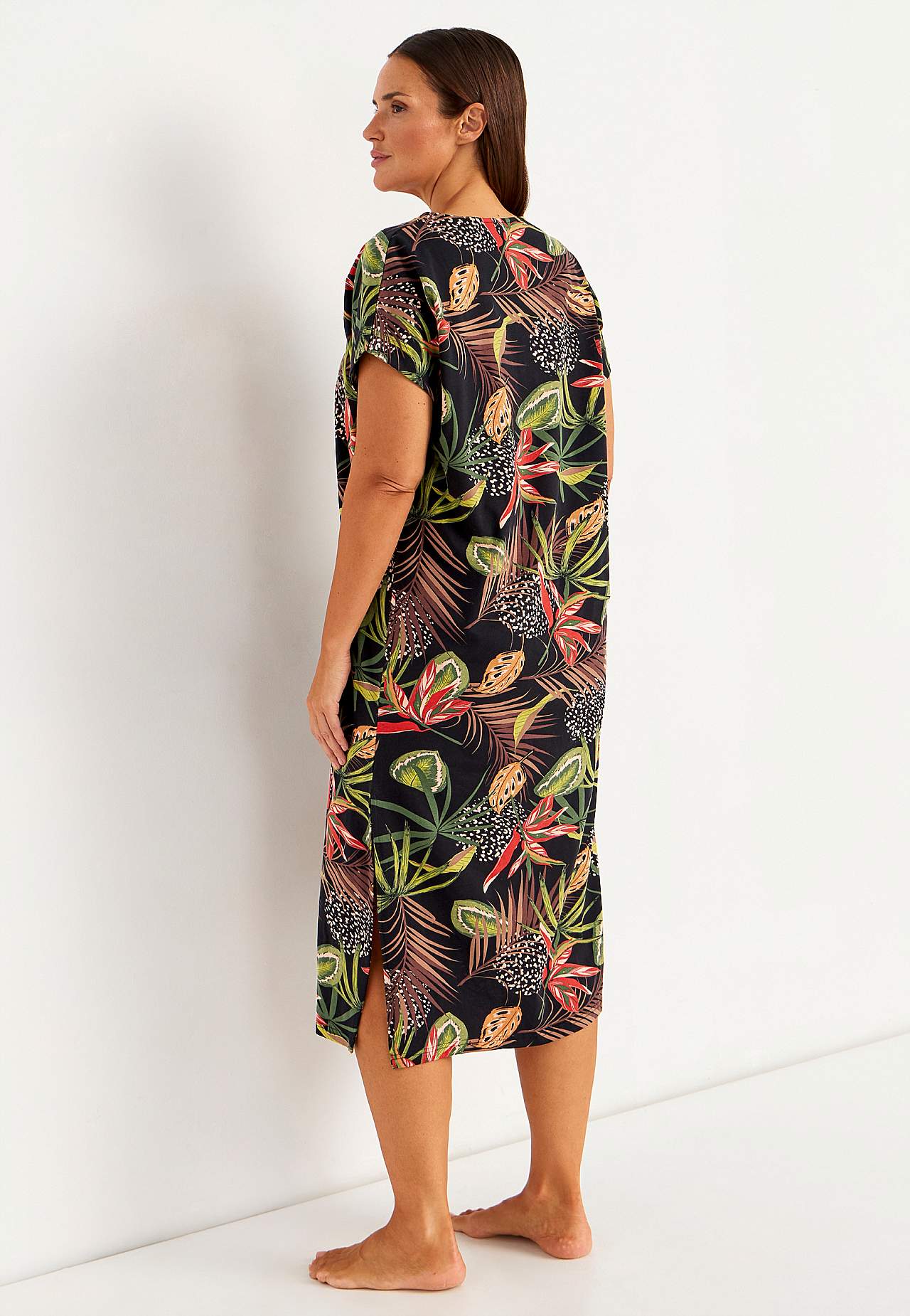 Plážový kaftan ze žerzeje