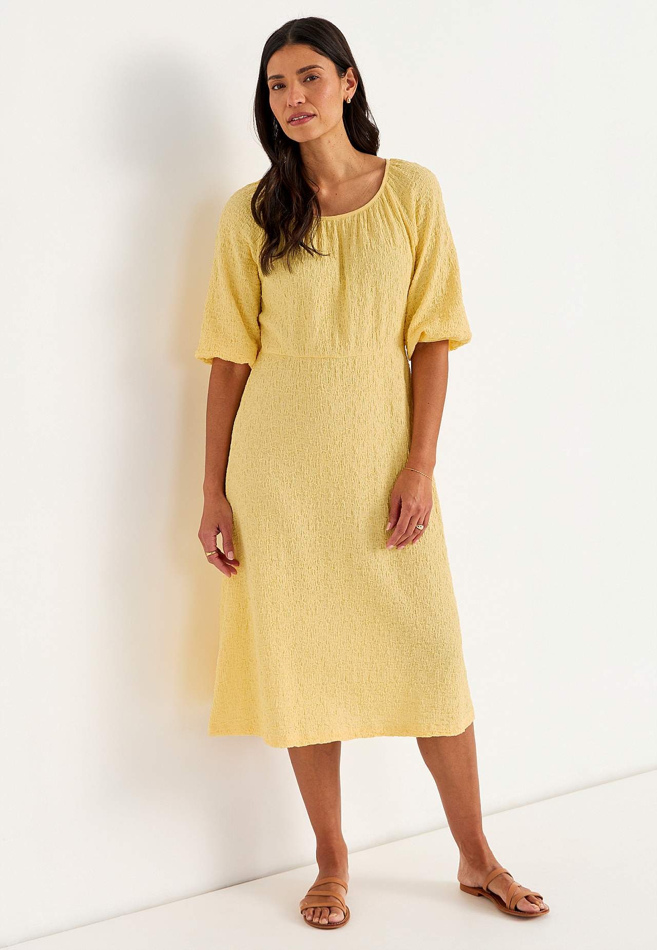 Žerzejové šaty se strukturou