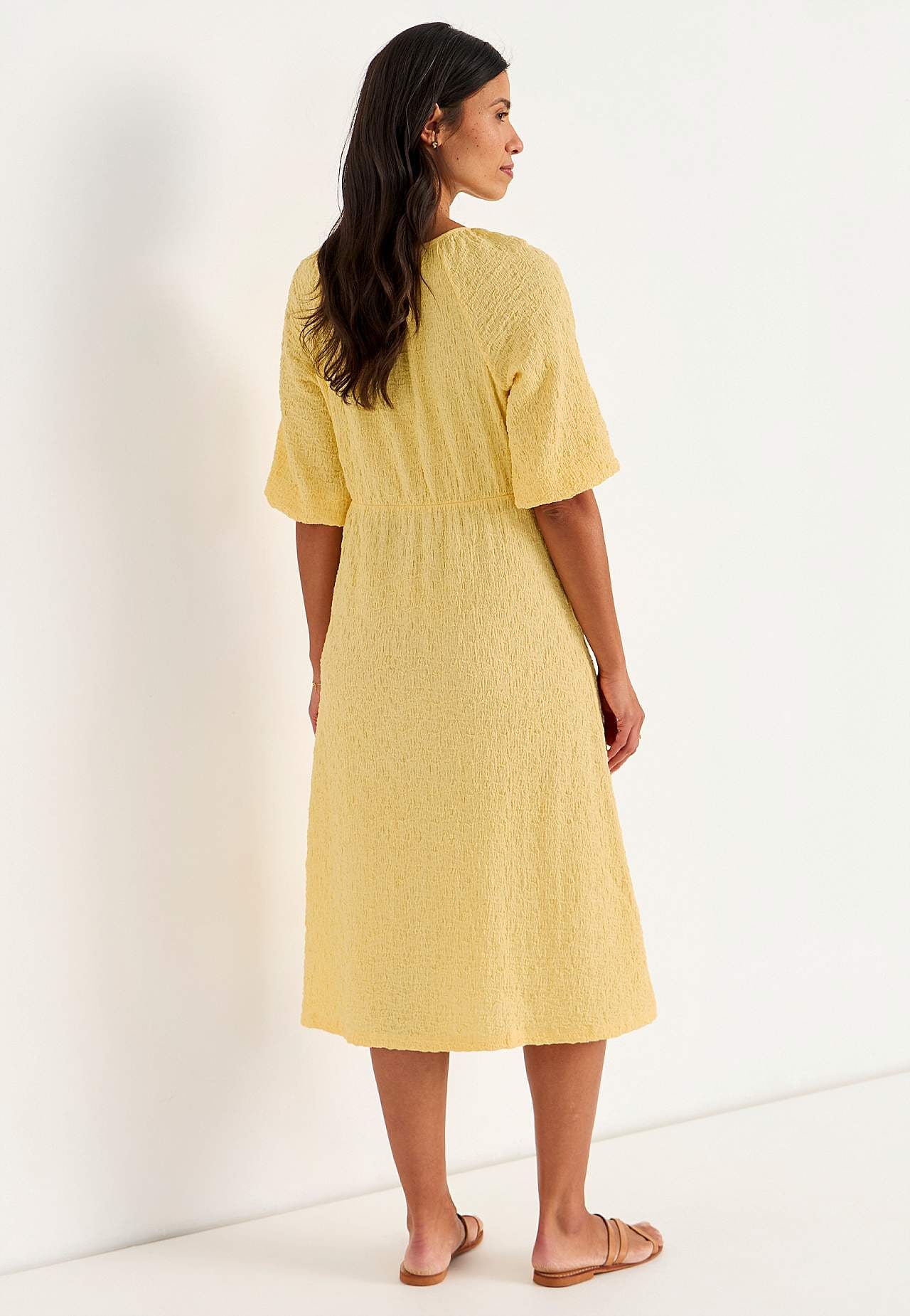 Žerzejové šaty se strukturou