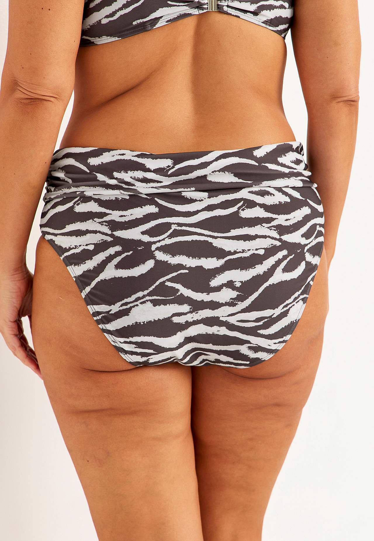 Bikiny kalhotky se skládacím okrajem v pase Amalfi