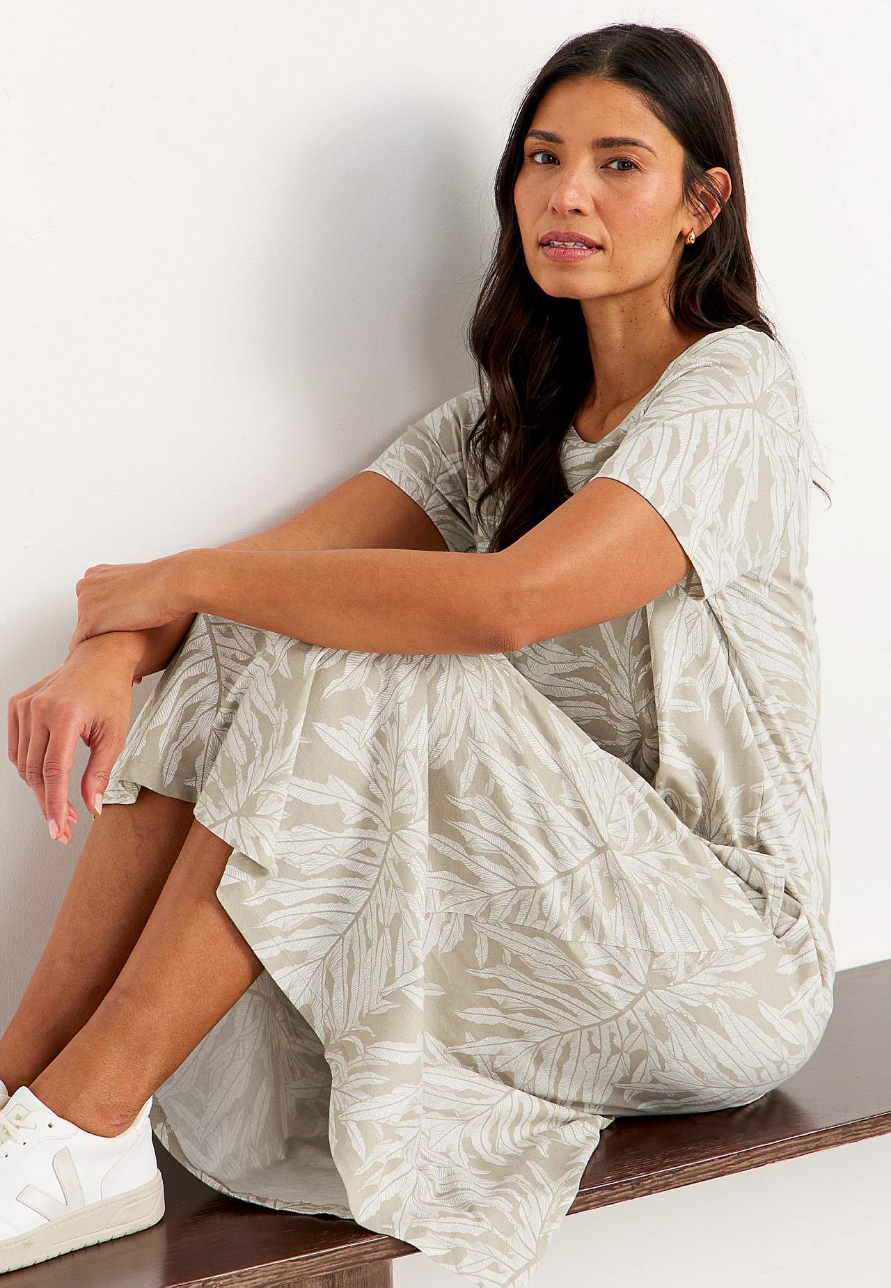 Šaty z organické bavlny s kapsami