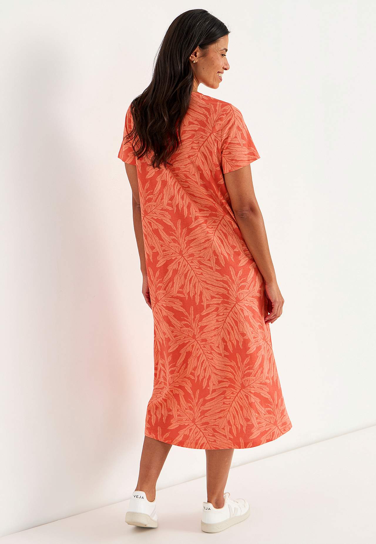 Šaty z organické bavlny s kapsami