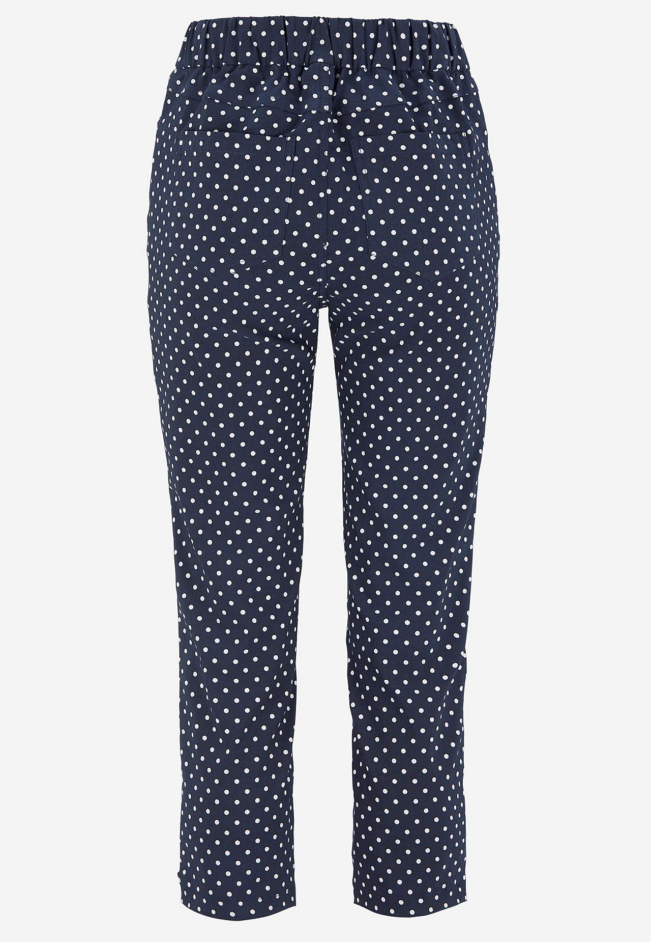 Super pohodlné capri kalhoty