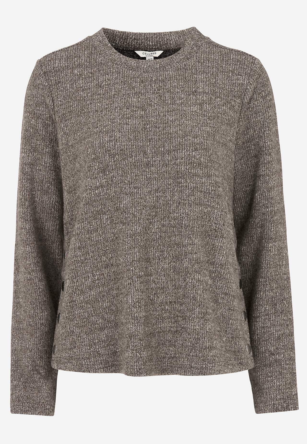 Super měkký svetr s knoflíky