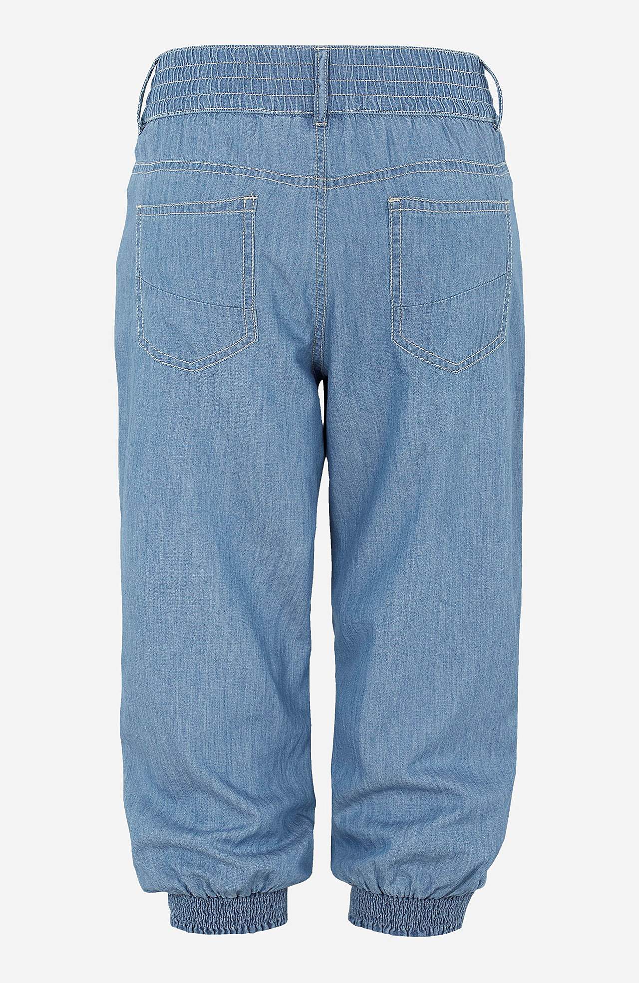 Tkané capri kalhoty Janelle