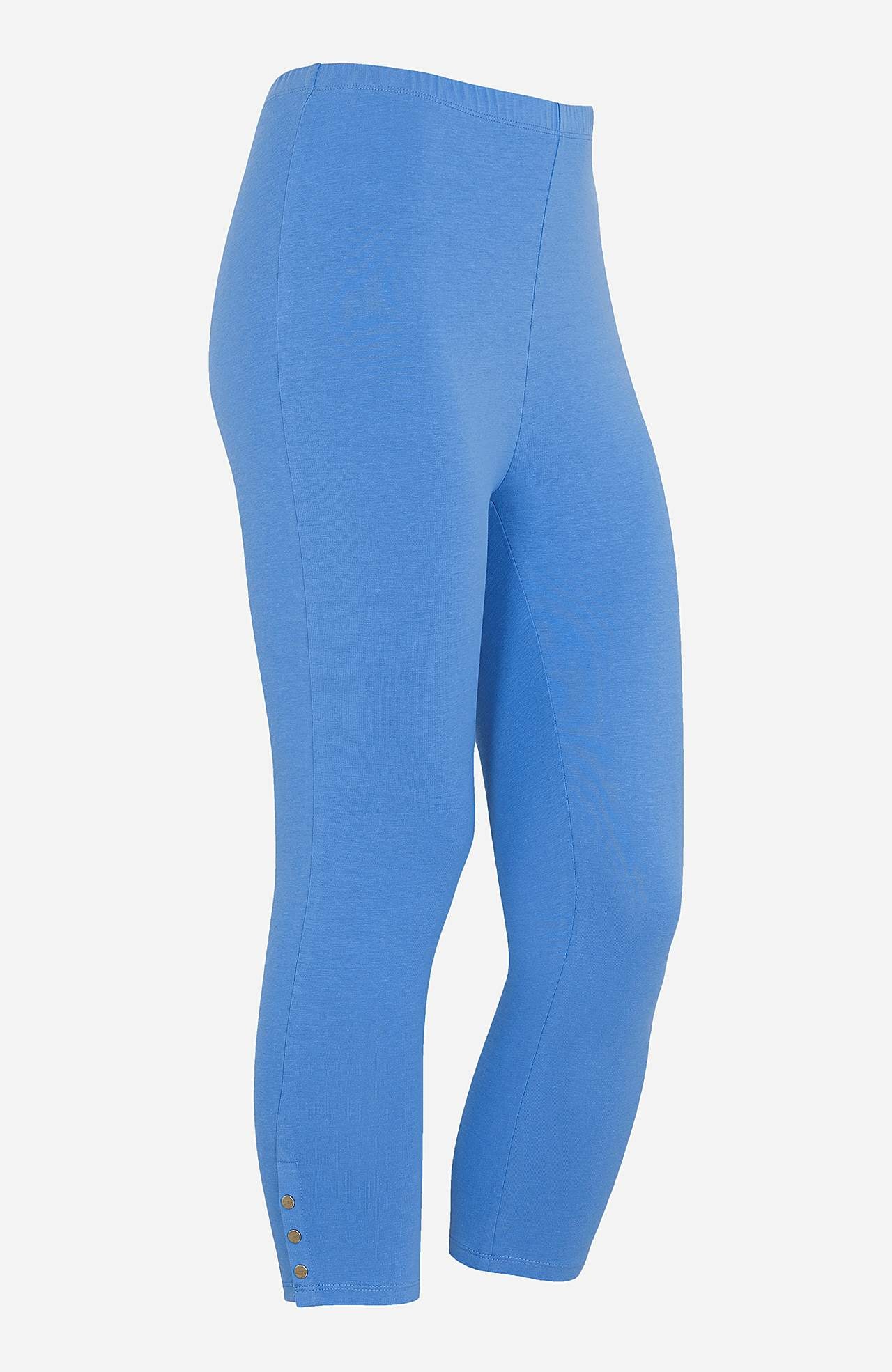 Capri legíny s hezkými detaily s knoflíky Milly 2 kusy