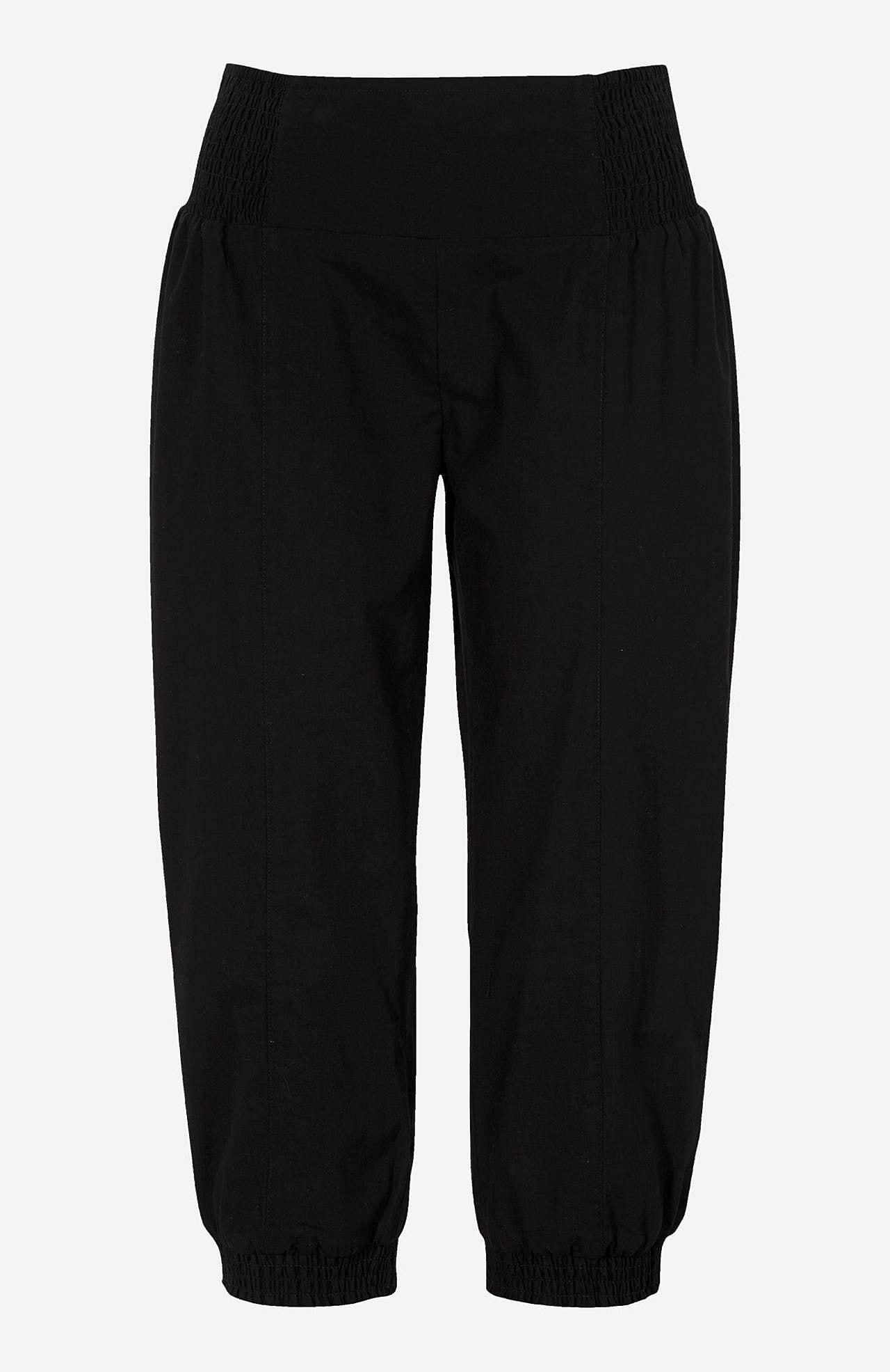 Tkané capri kalhoty Nellie