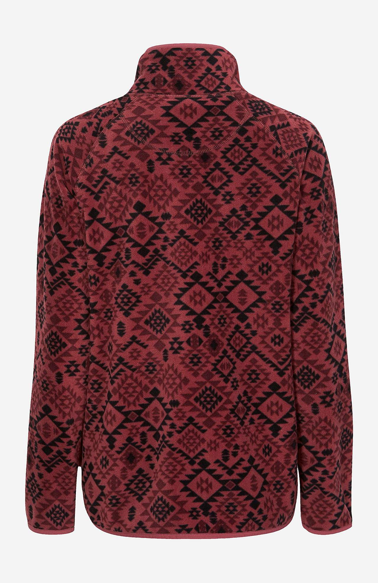 Vzorovaná fleecová bunda