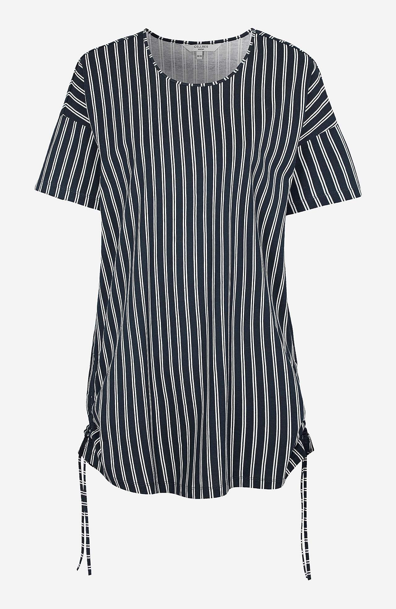 Dlouhý top s utahovací šňůrou na stranách Vilde 2 kusy