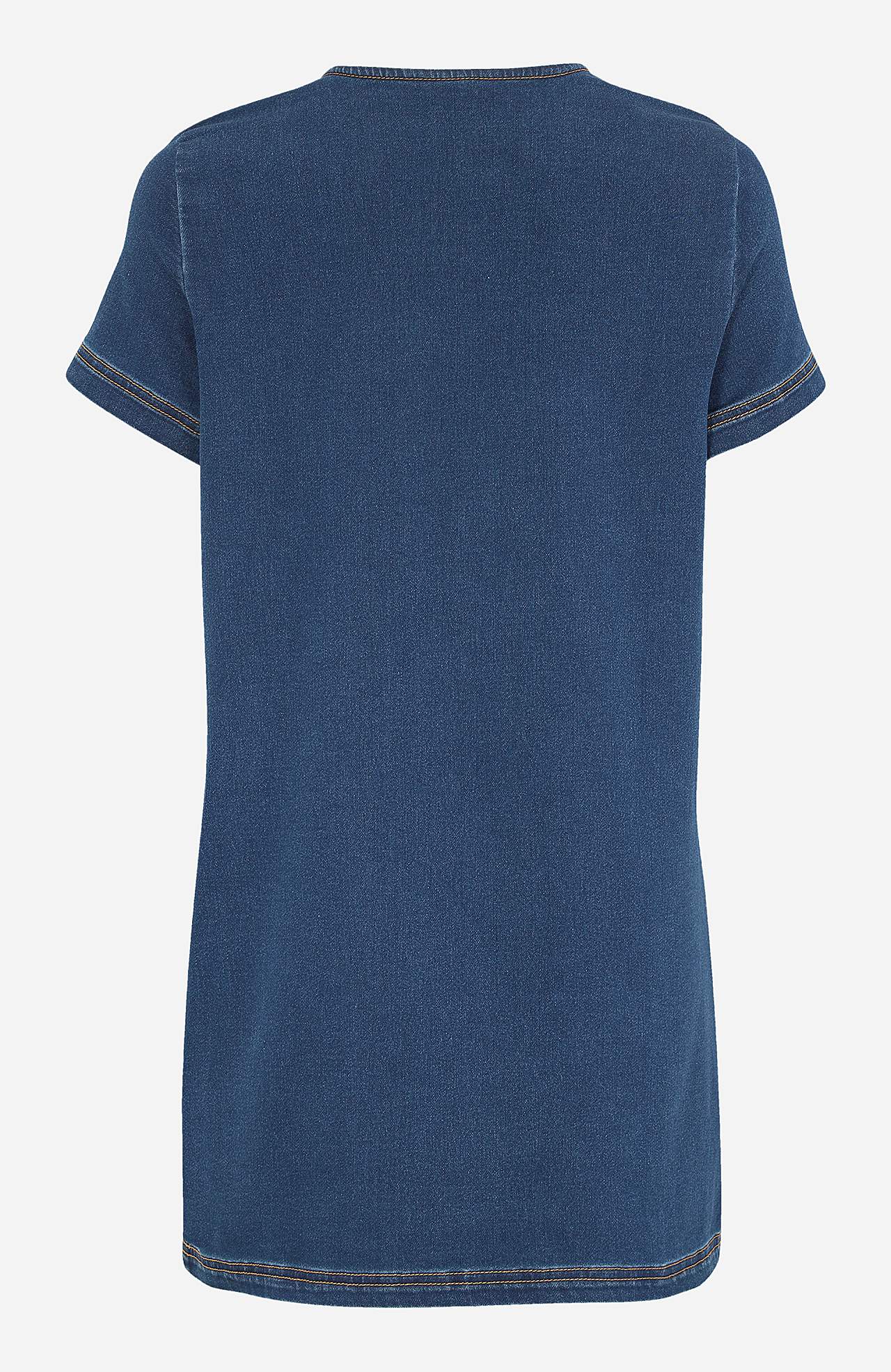 Džinová tunika s krátkým rukávem