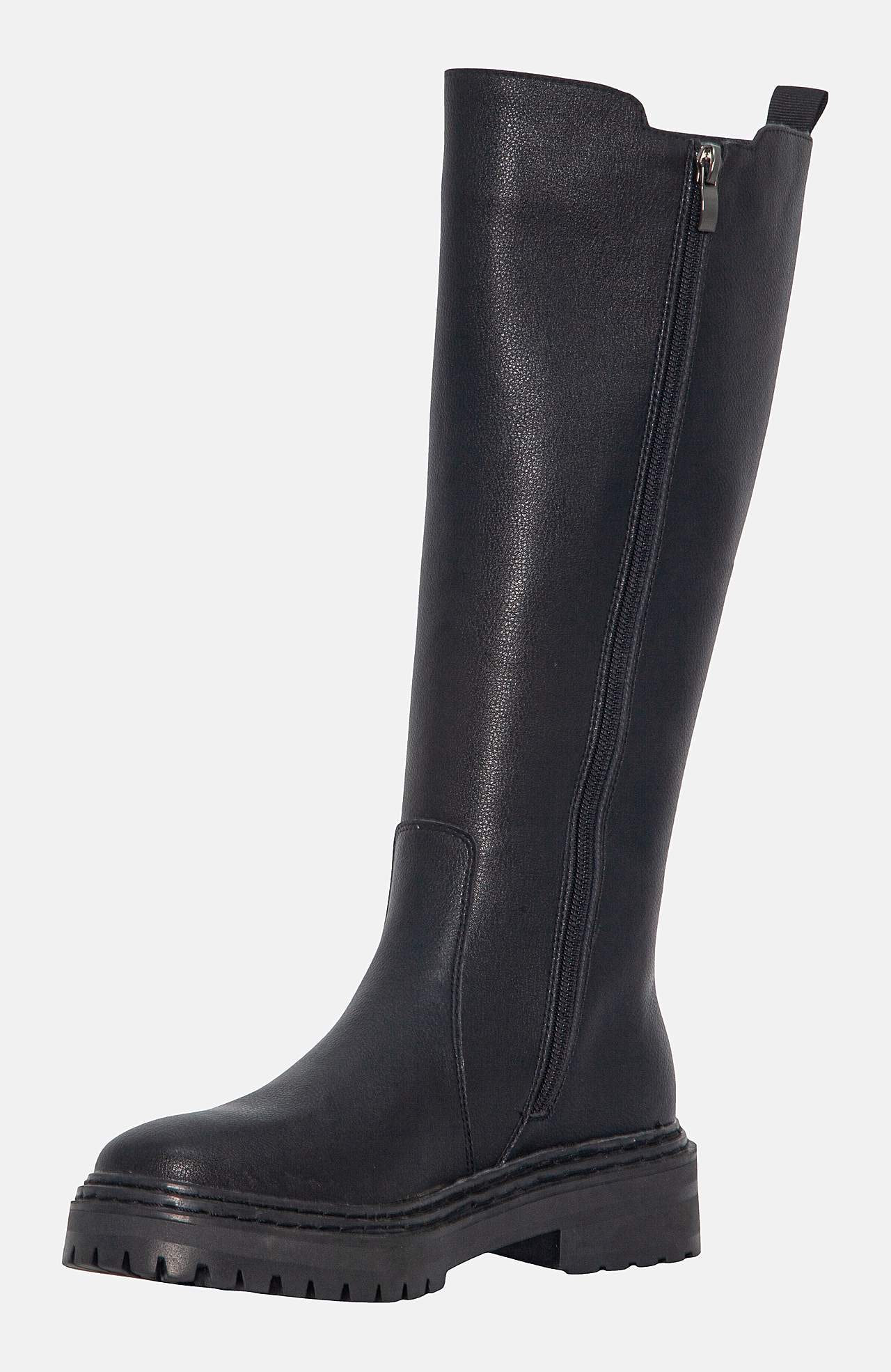 Kožená bota se širokou gumou Aranella Uno