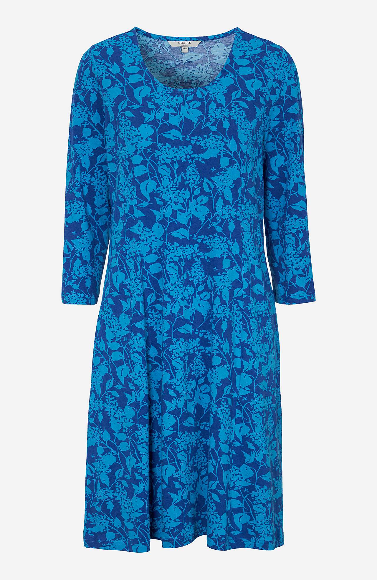 Vzorované žerzejové šaty