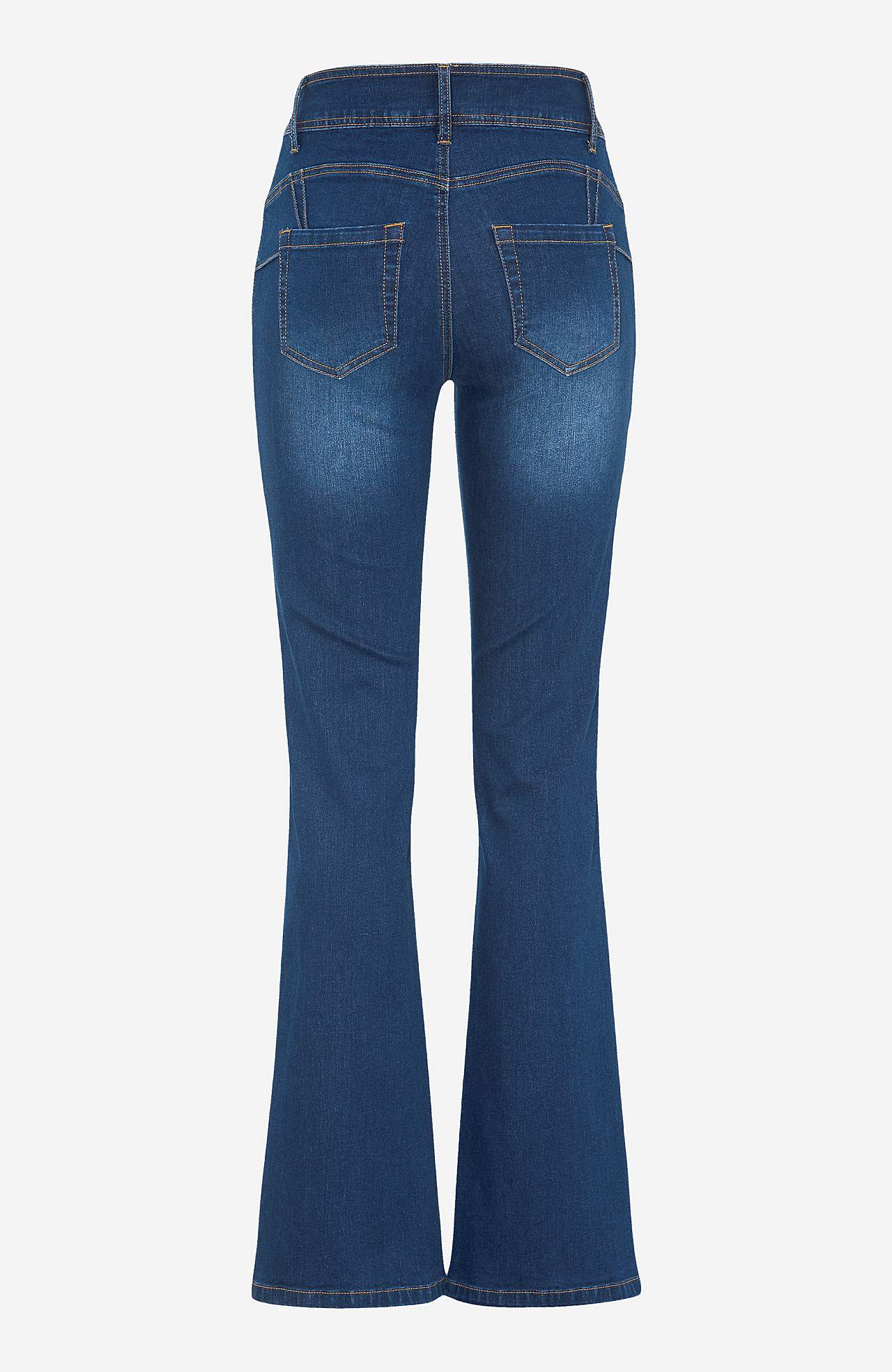 Extra elastické tvarující džíny se střihem bootcut