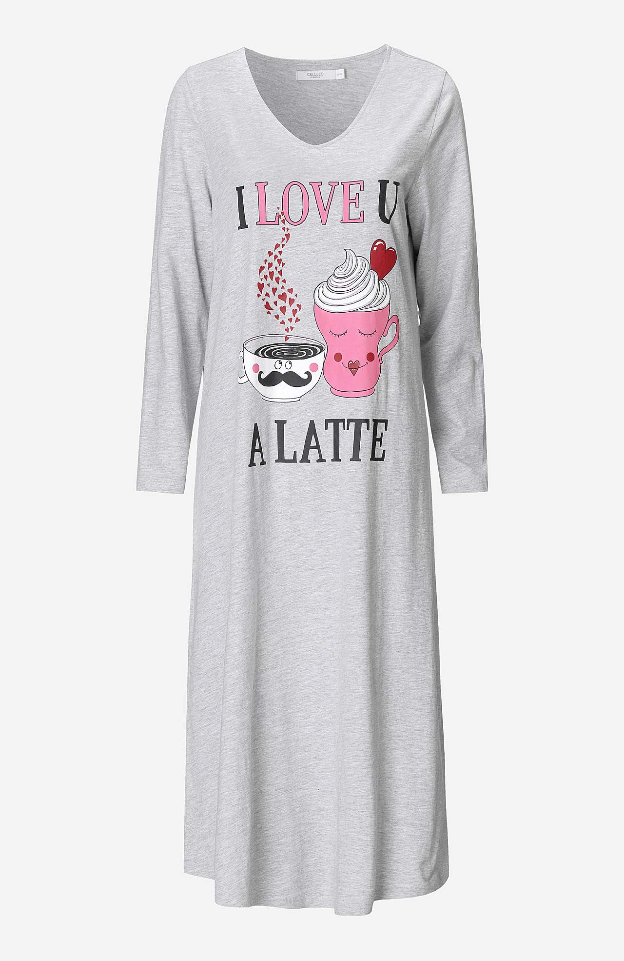 Vzorovaná noční košile