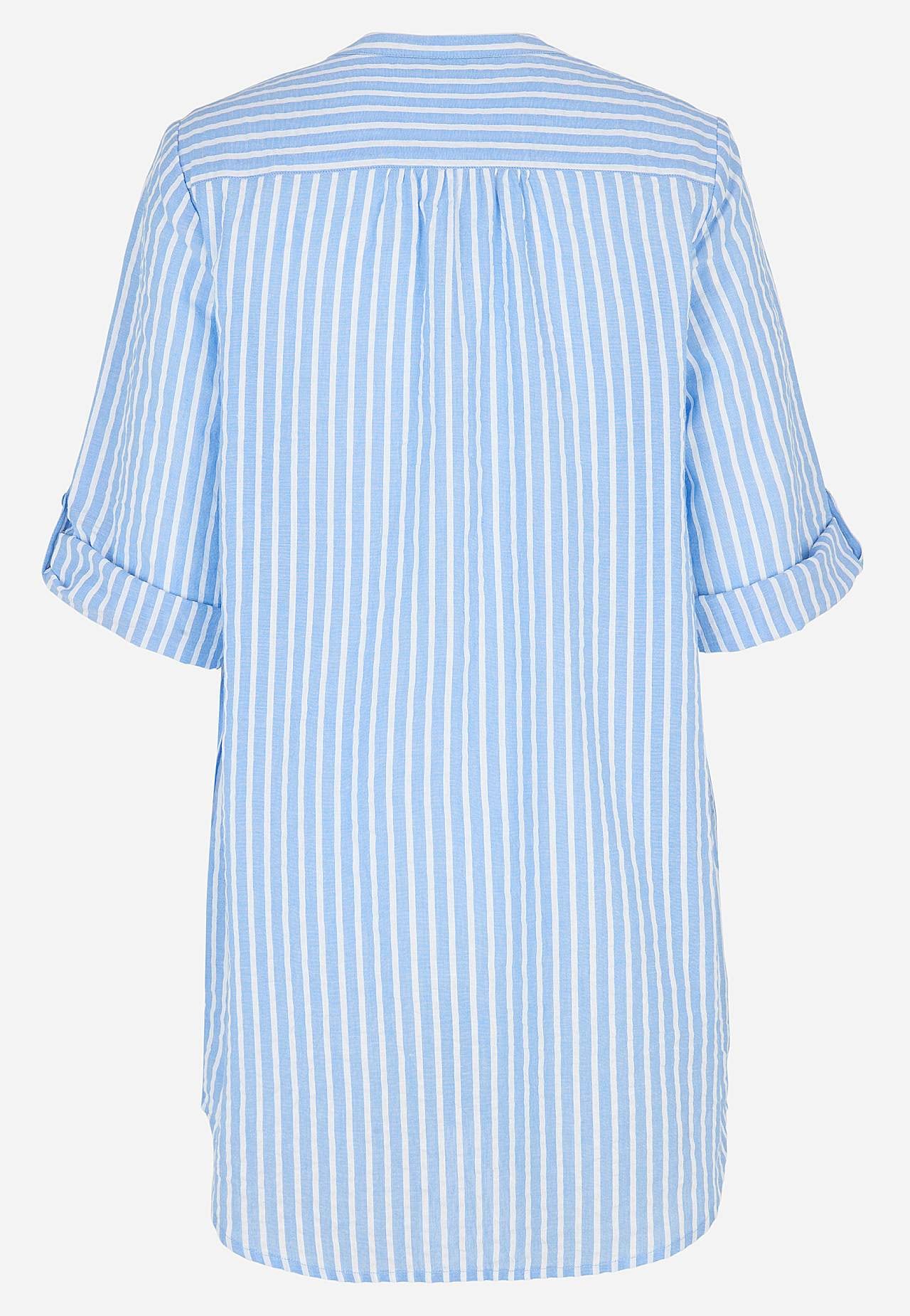 Tunika ze seersucker