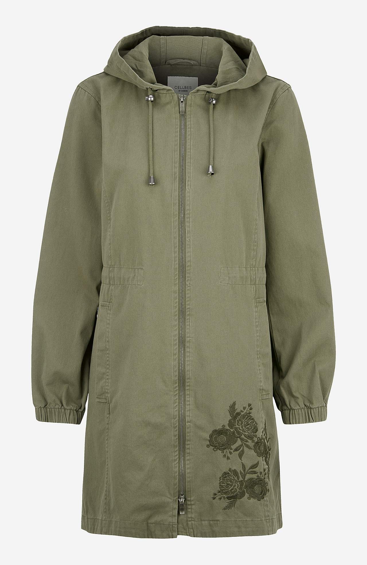 Parka s výšivkou