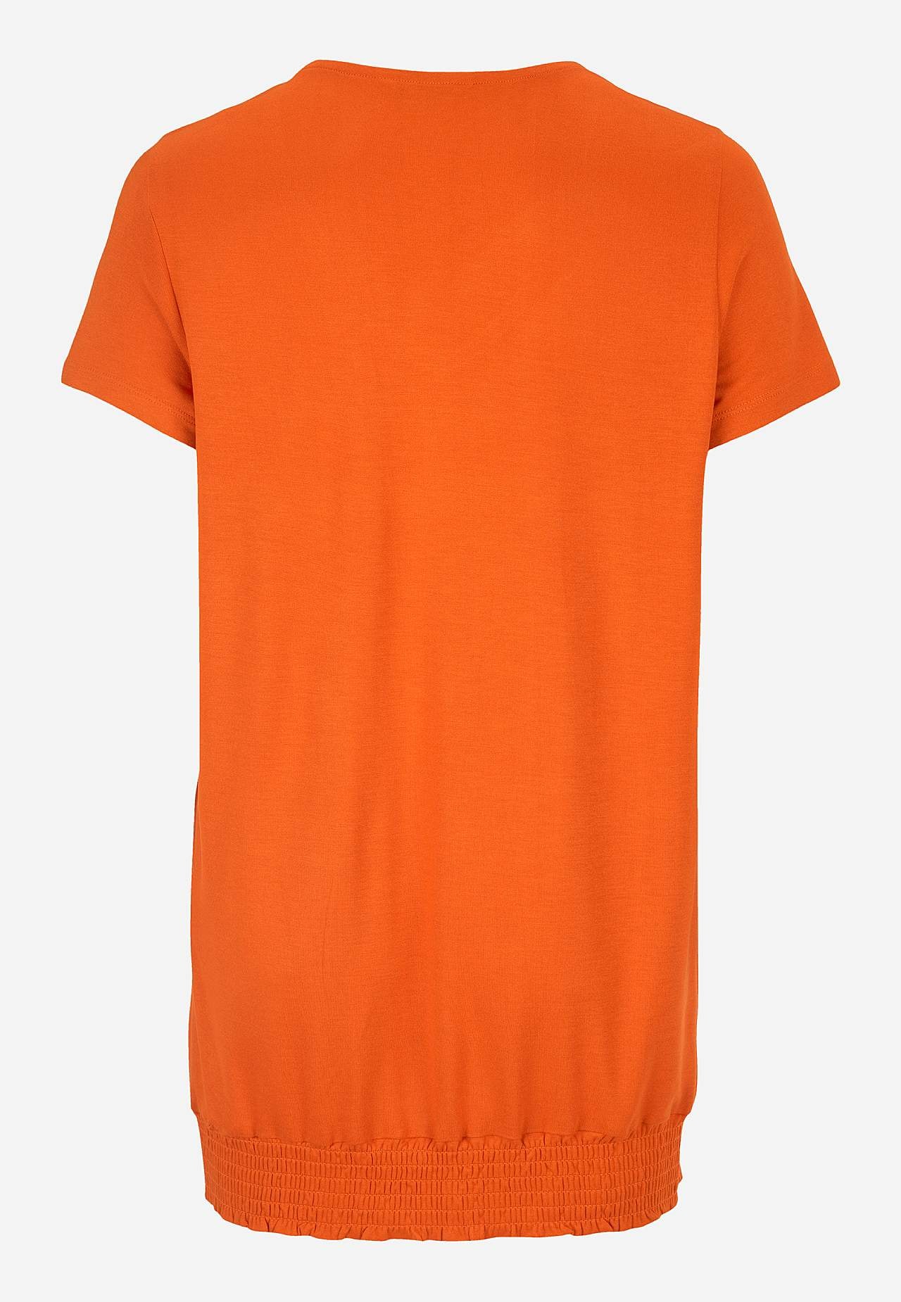 Žerzejový top s nabíráním