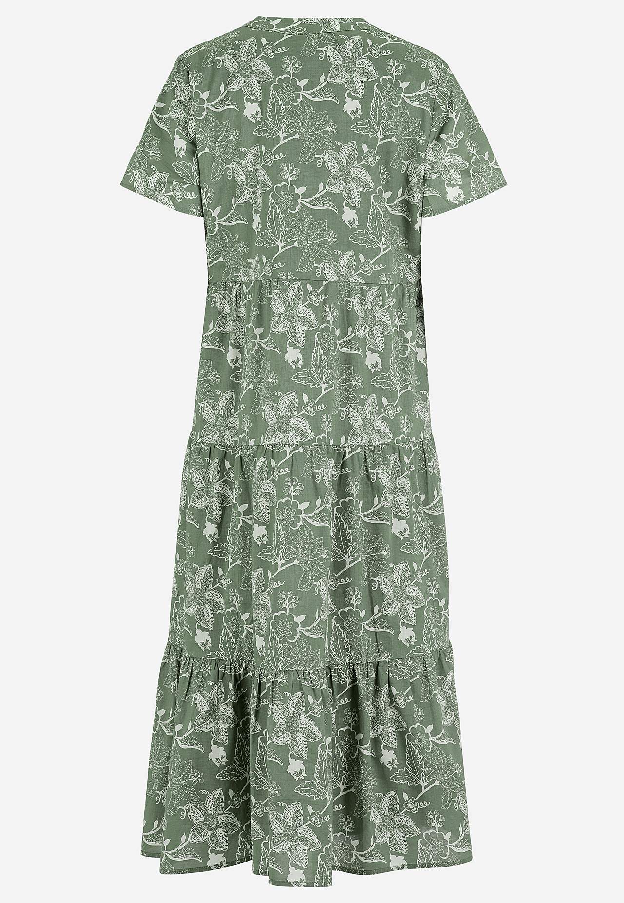 Bavlněné šaty s volánem