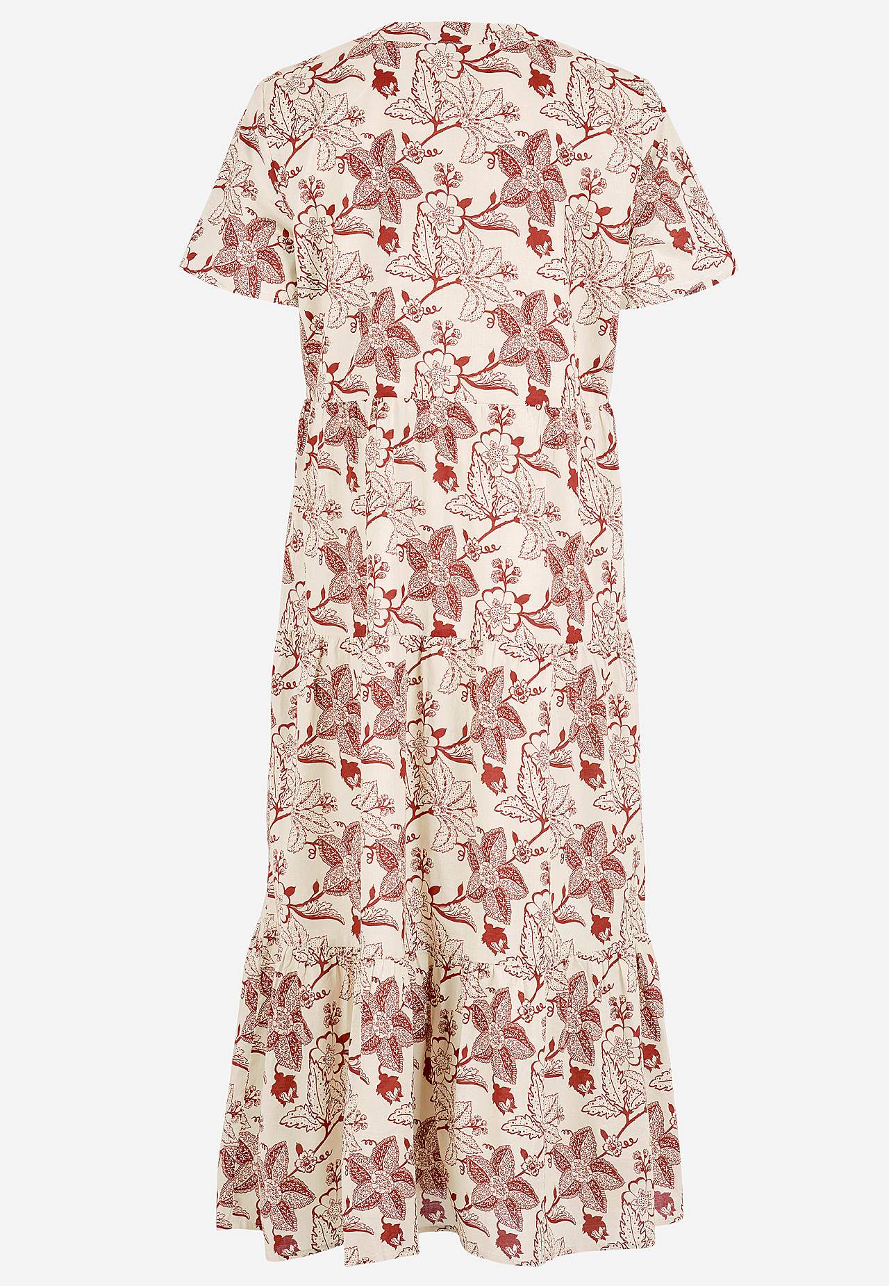 Bavlněné šaty s volánem