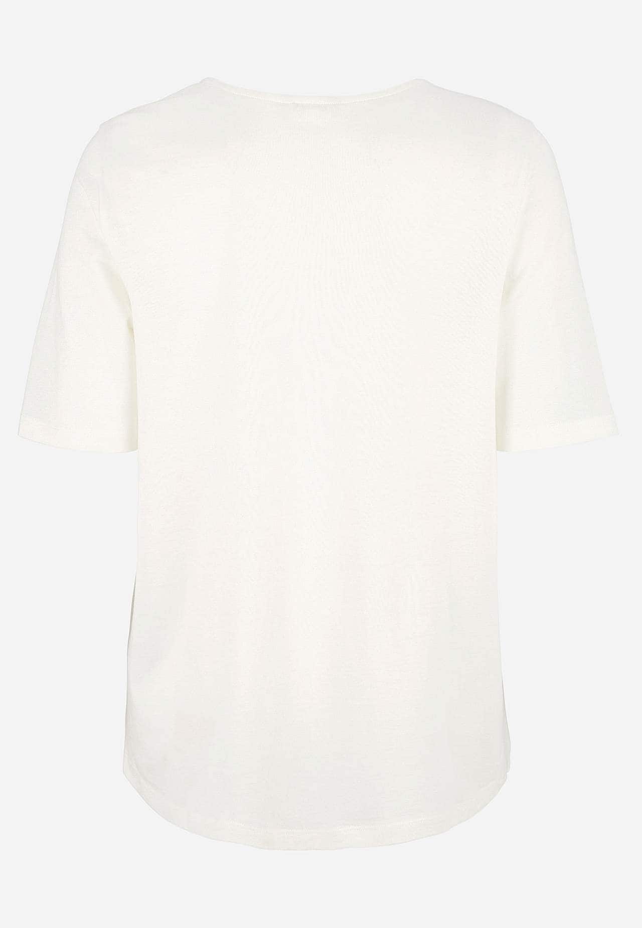 Žerzejový top s krátkým rukávem