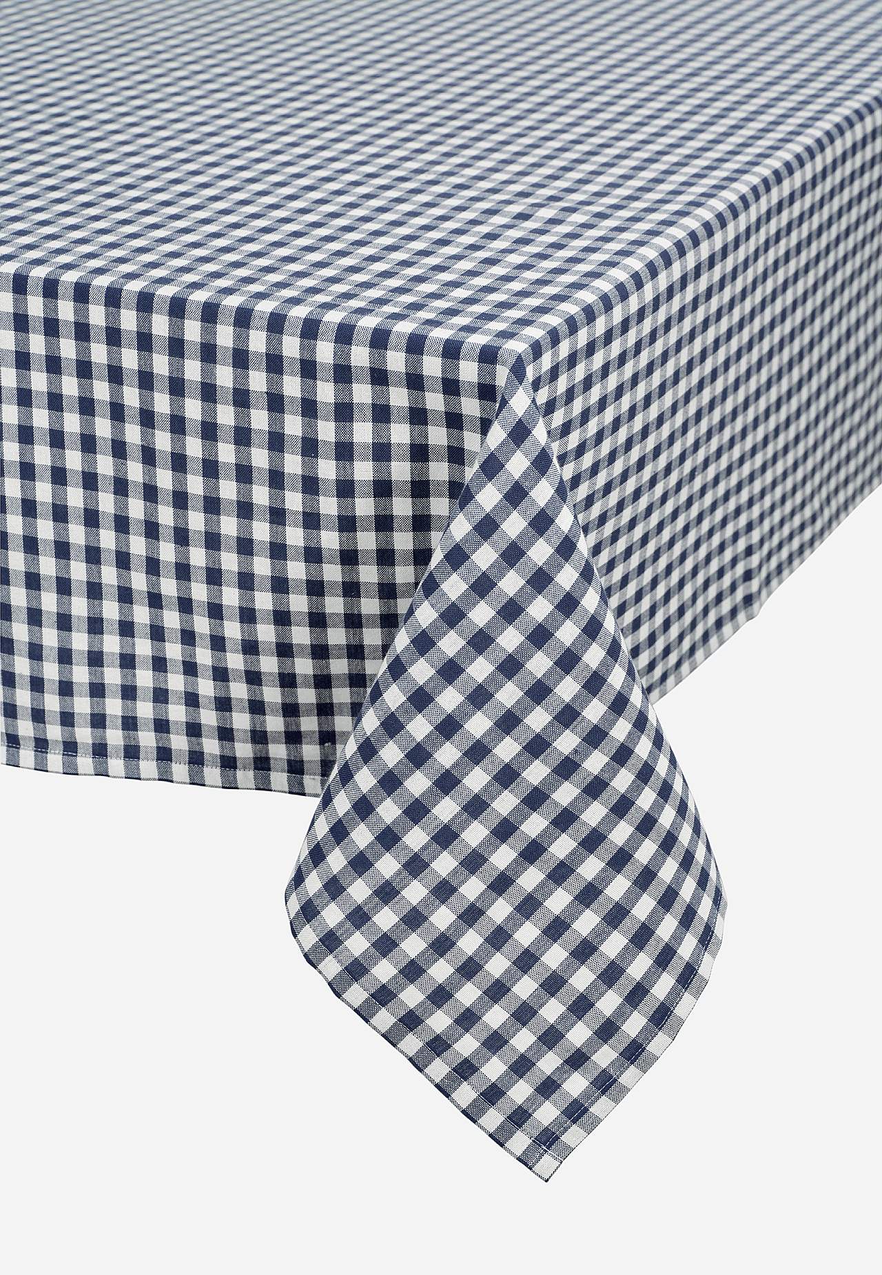 Tkaný a mřížkovaný ubrus