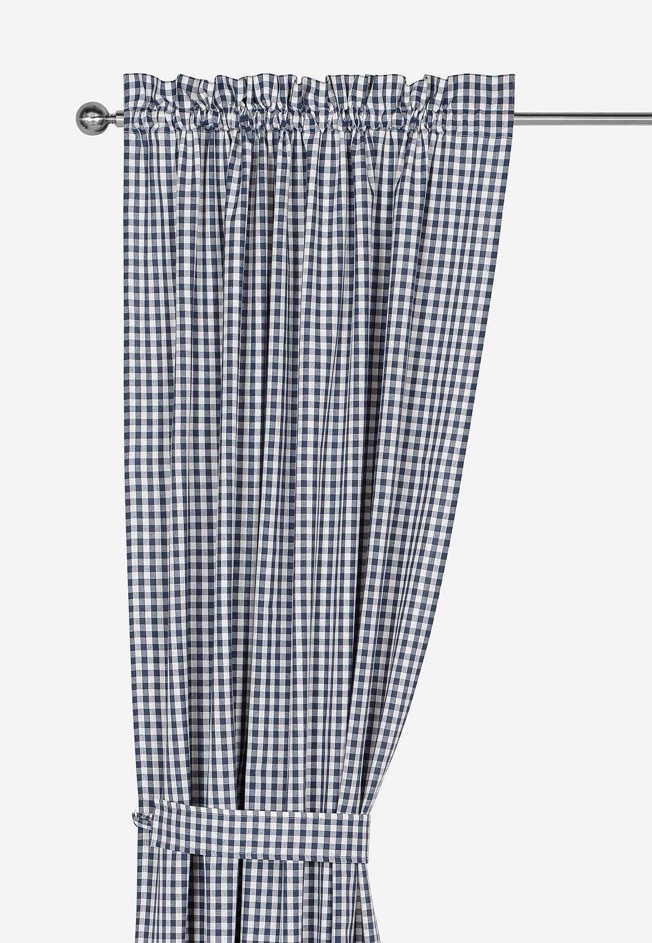 Tkané a mřížkované panelové závěsy 2 kusy