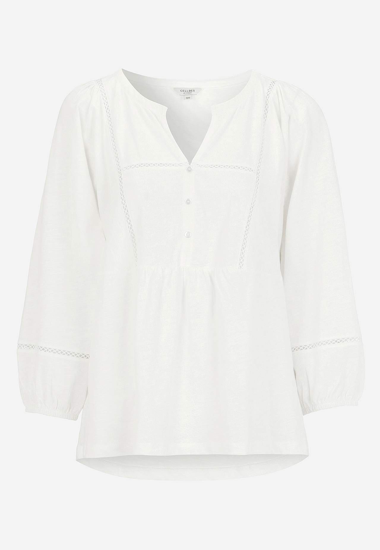 Žerzejový top s boho stylem