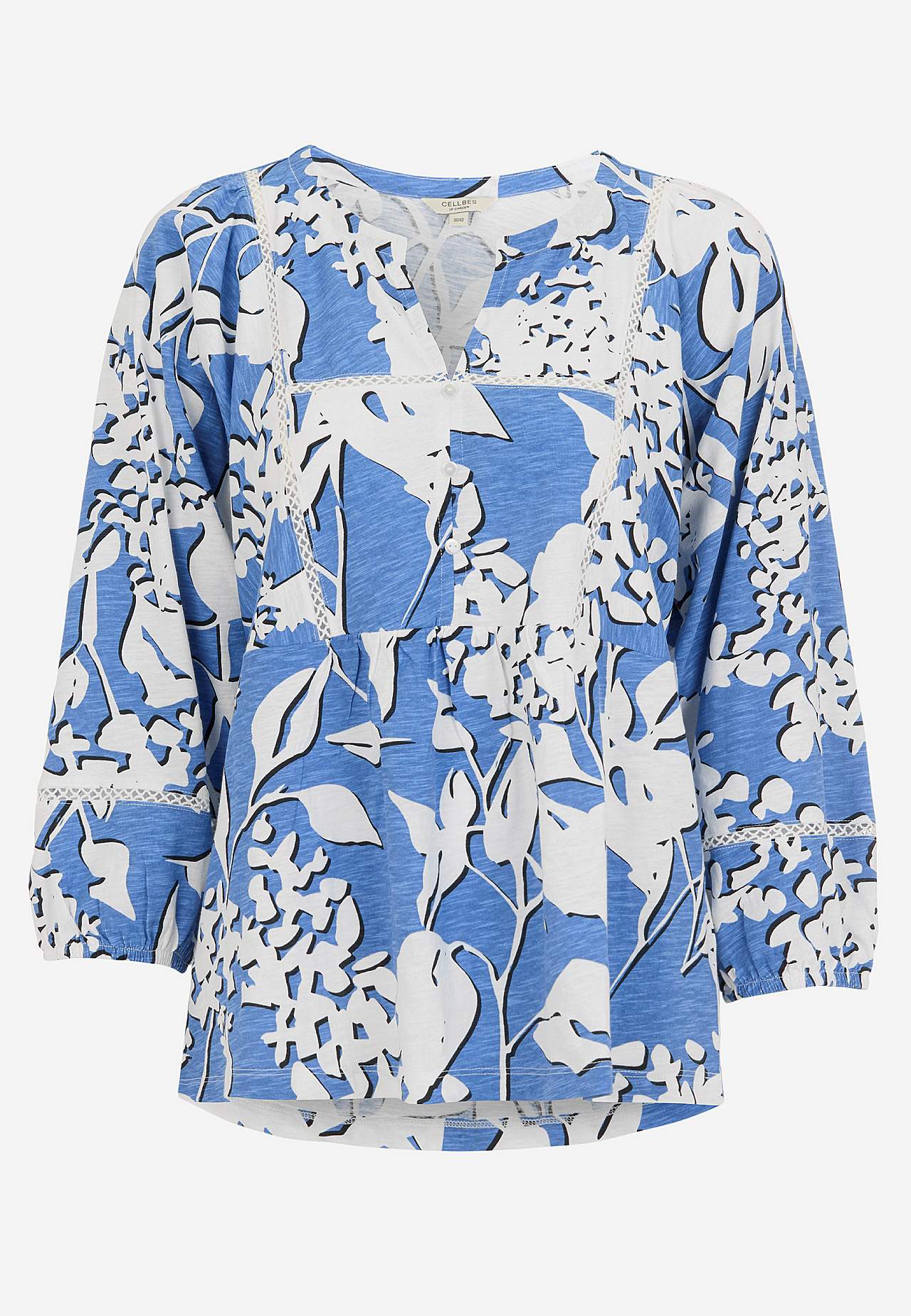 Žerzejový top s boho stylem