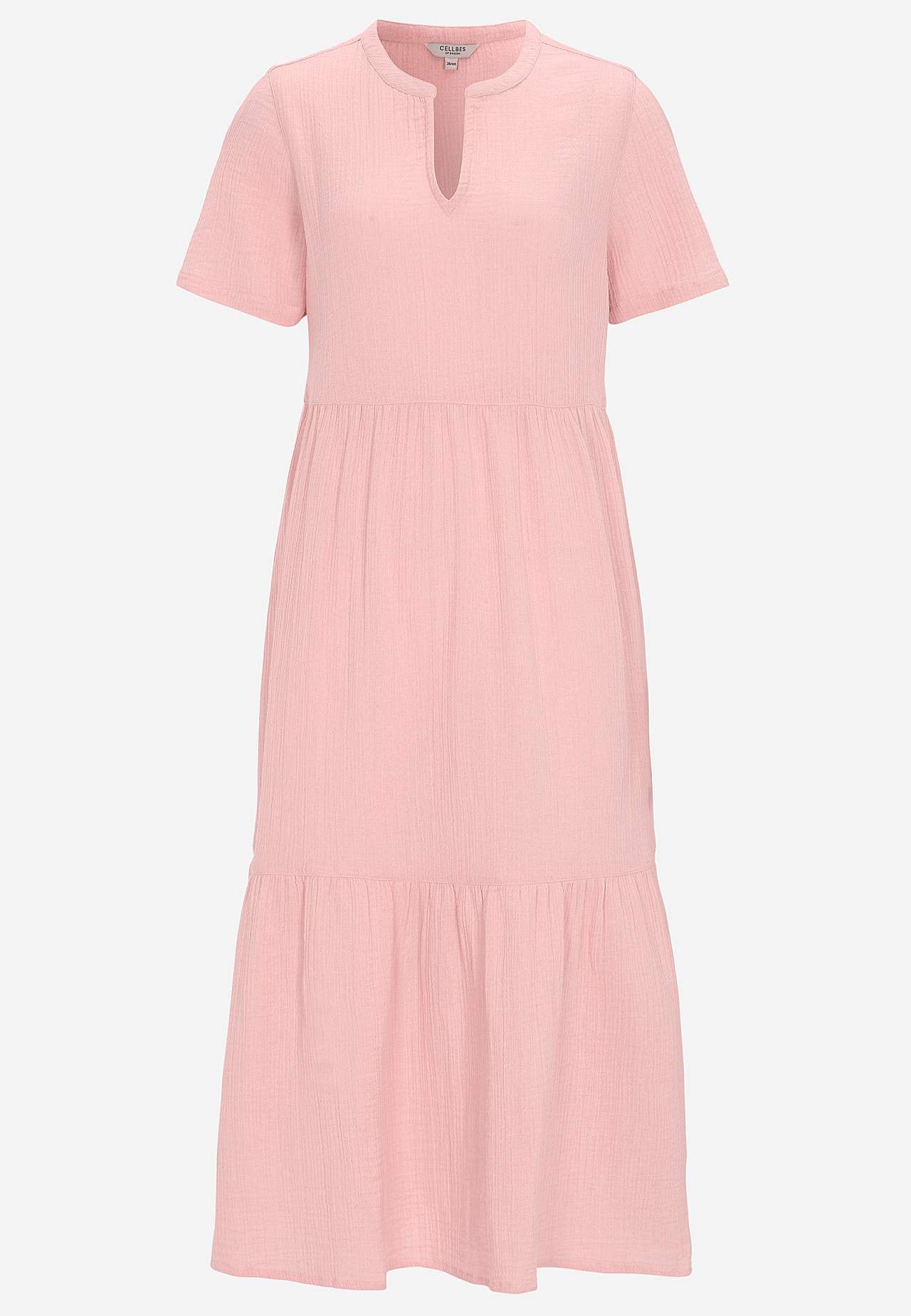 Šaty ze zvrásněné bavlny