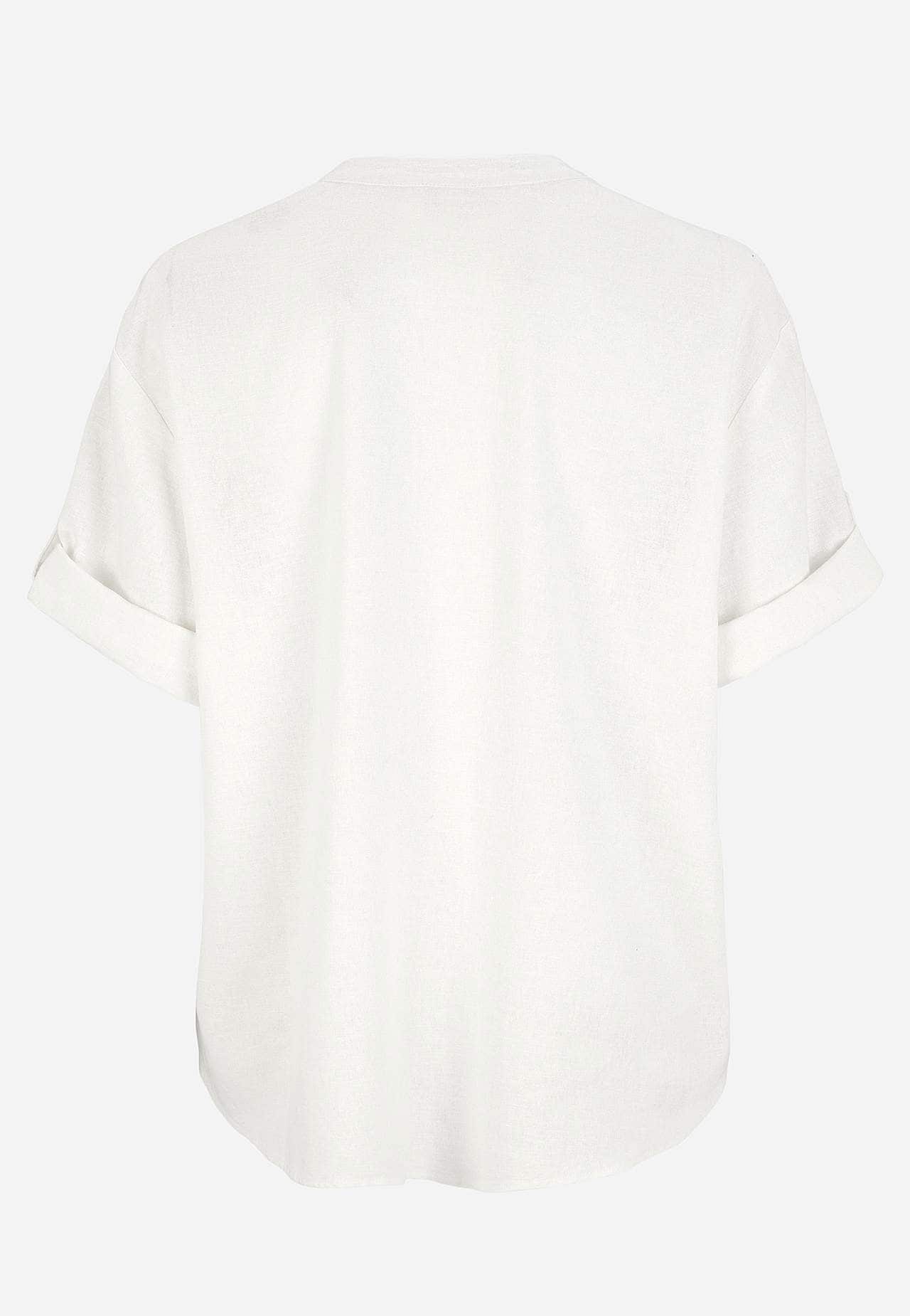 Blůza ze směsi lnu