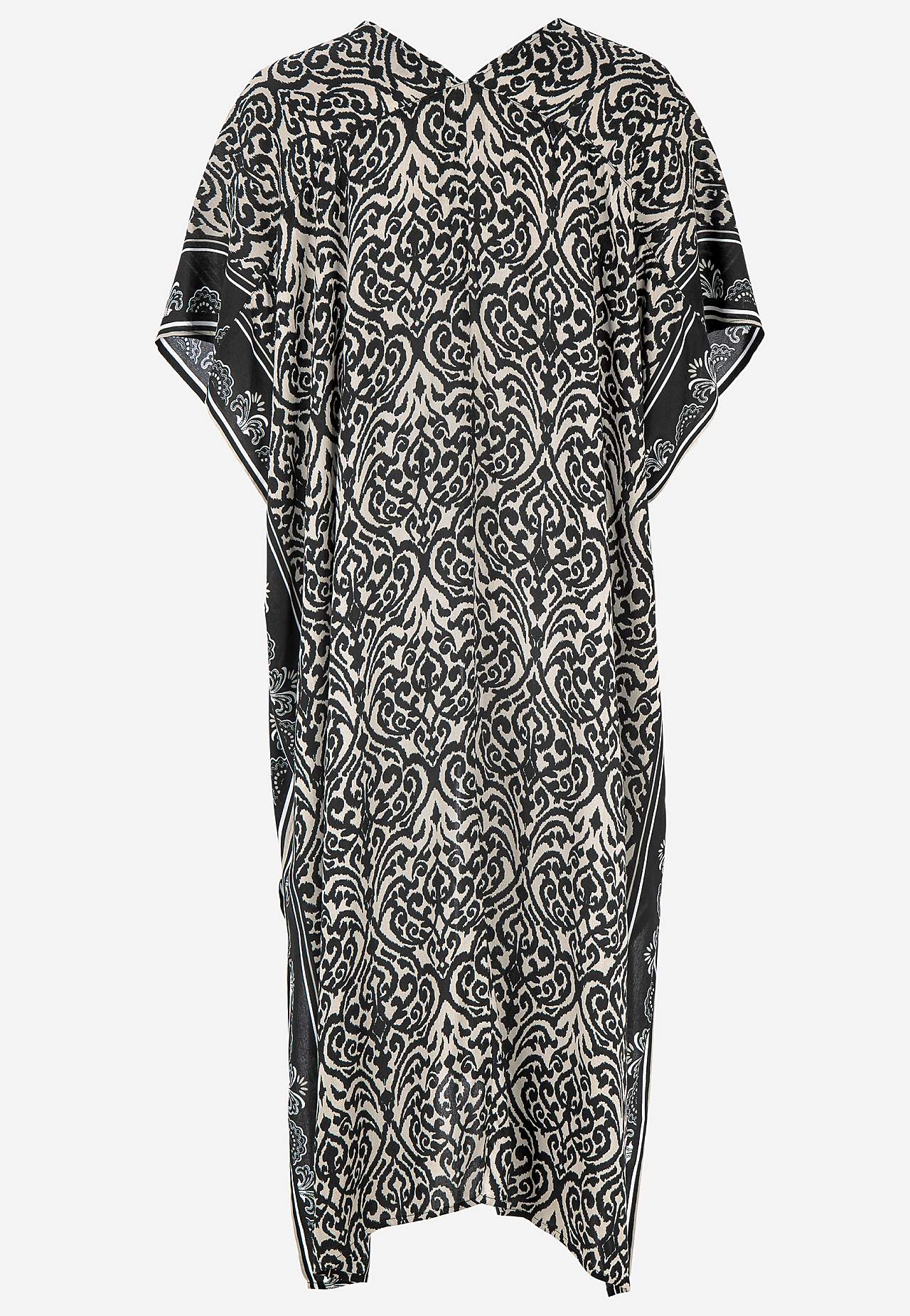 Plážový kaftan s knoflíky