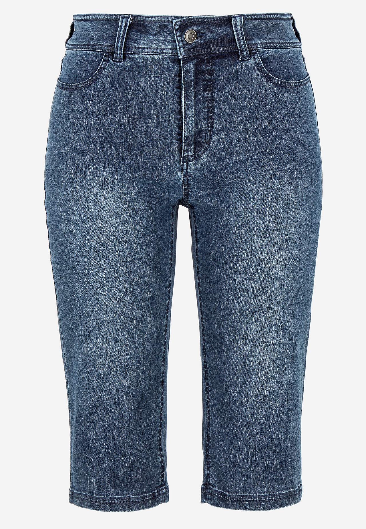 Extra elastické crop džíny Sara