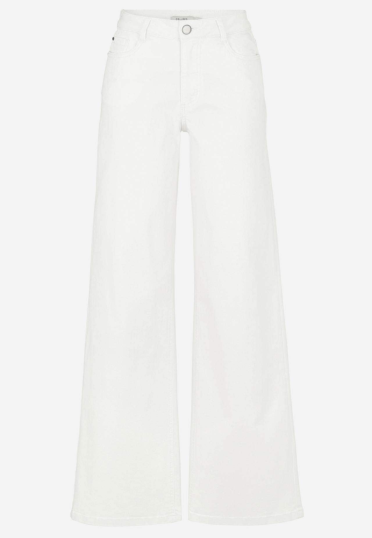 Široké a dlouhé džíny s vysokým pasem Renata