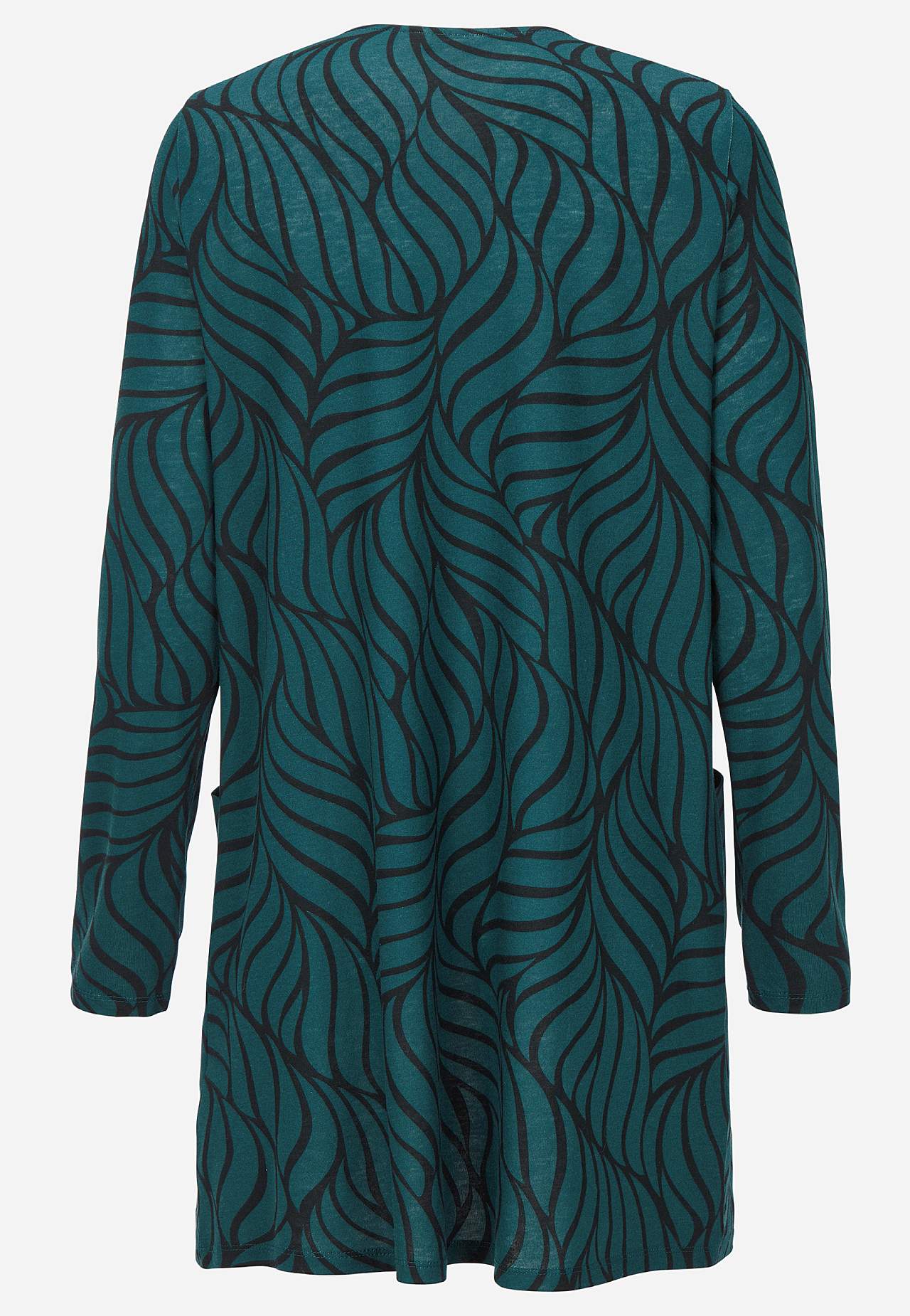 Žerzejová tunika s kapsami