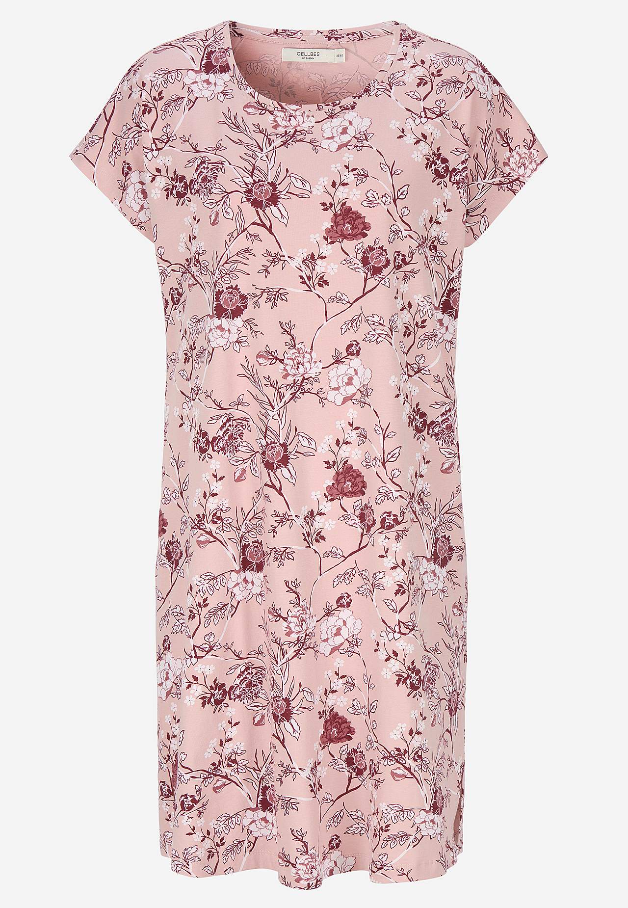 Noční košilka s krátkým rukávem 2 kusy