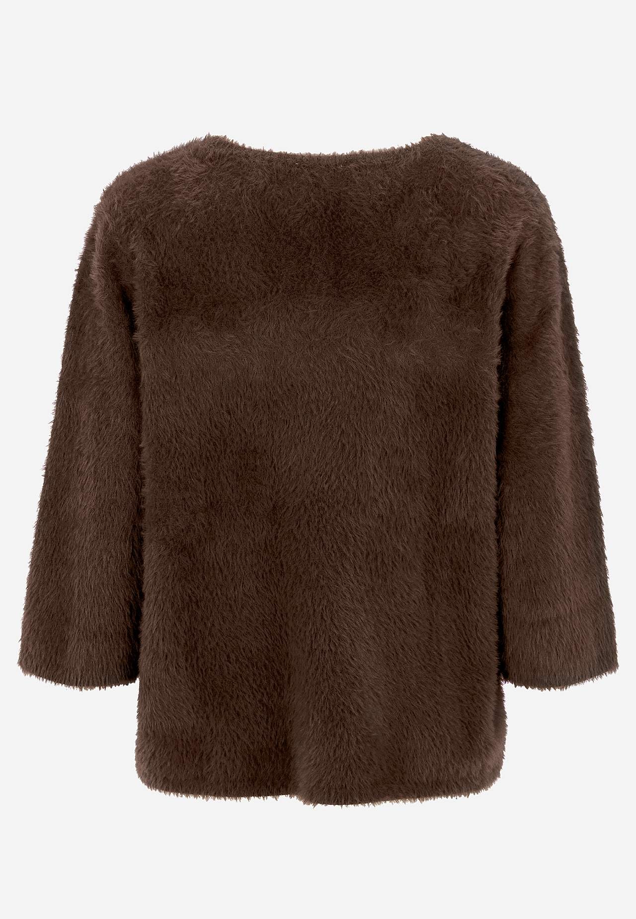 Pletený svetr s 3/4 rukávy