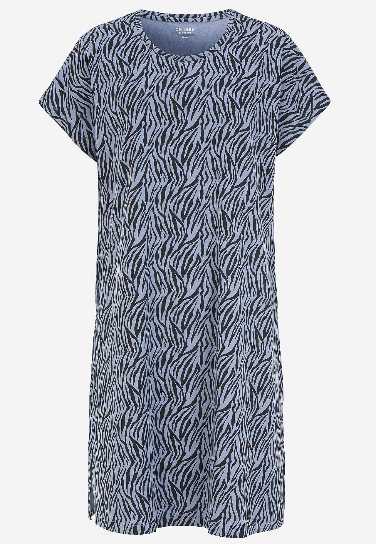 Vzorovaná noční košilka z bavlny 2 kusy