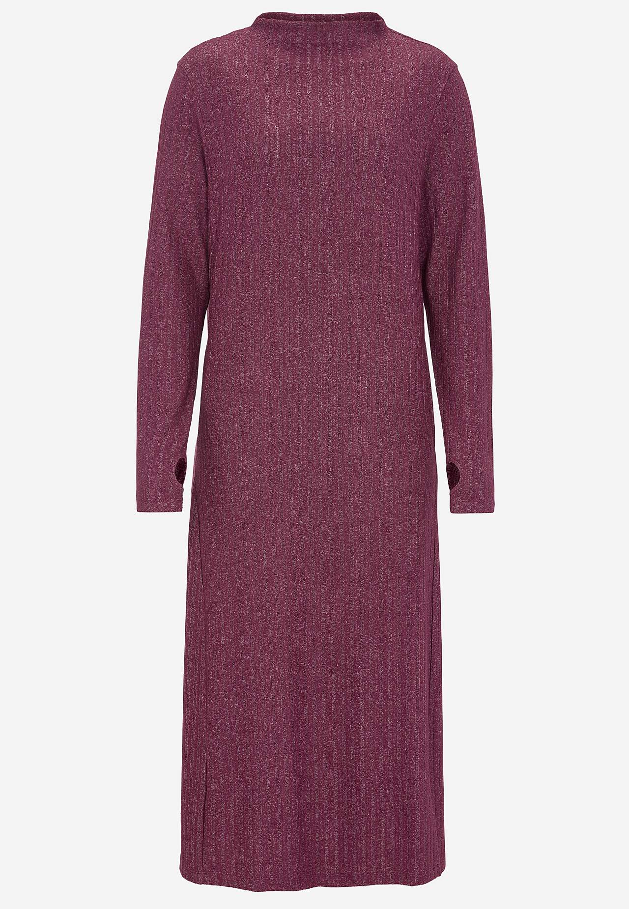 Měkké žerzejové šaty s kapsami