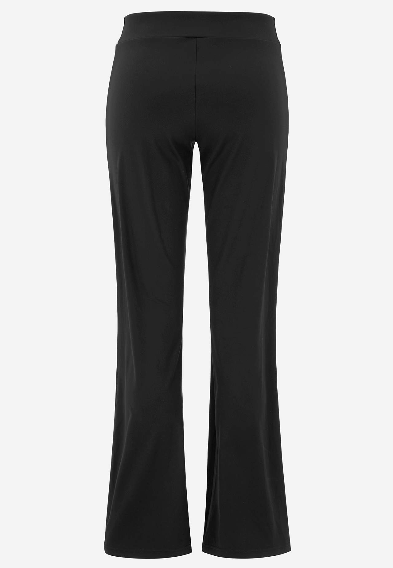 Užitečné a bootcut žerzejové kalhoty Daria