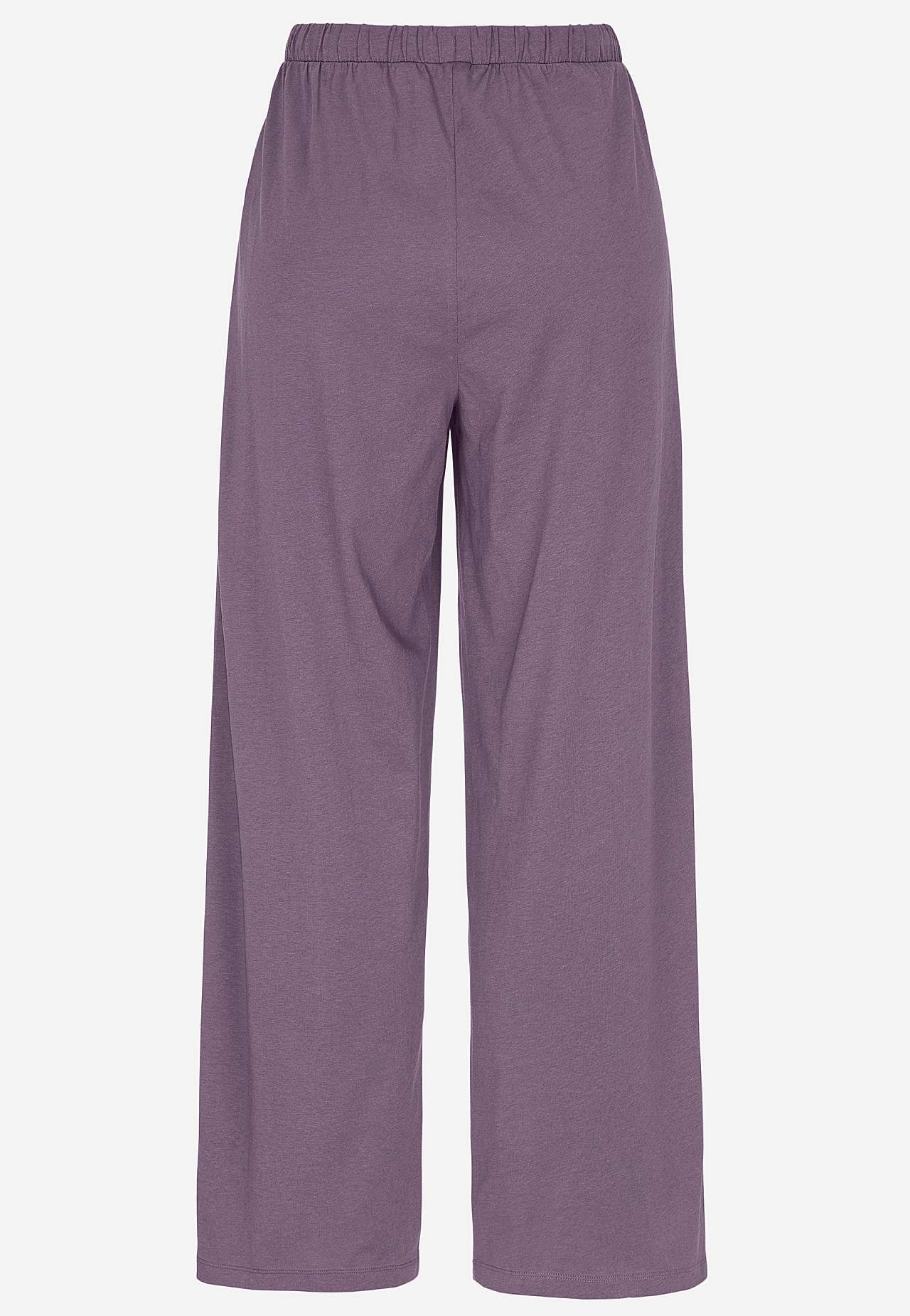 Pyžamo ze dvou částí s krajkovým okrajem