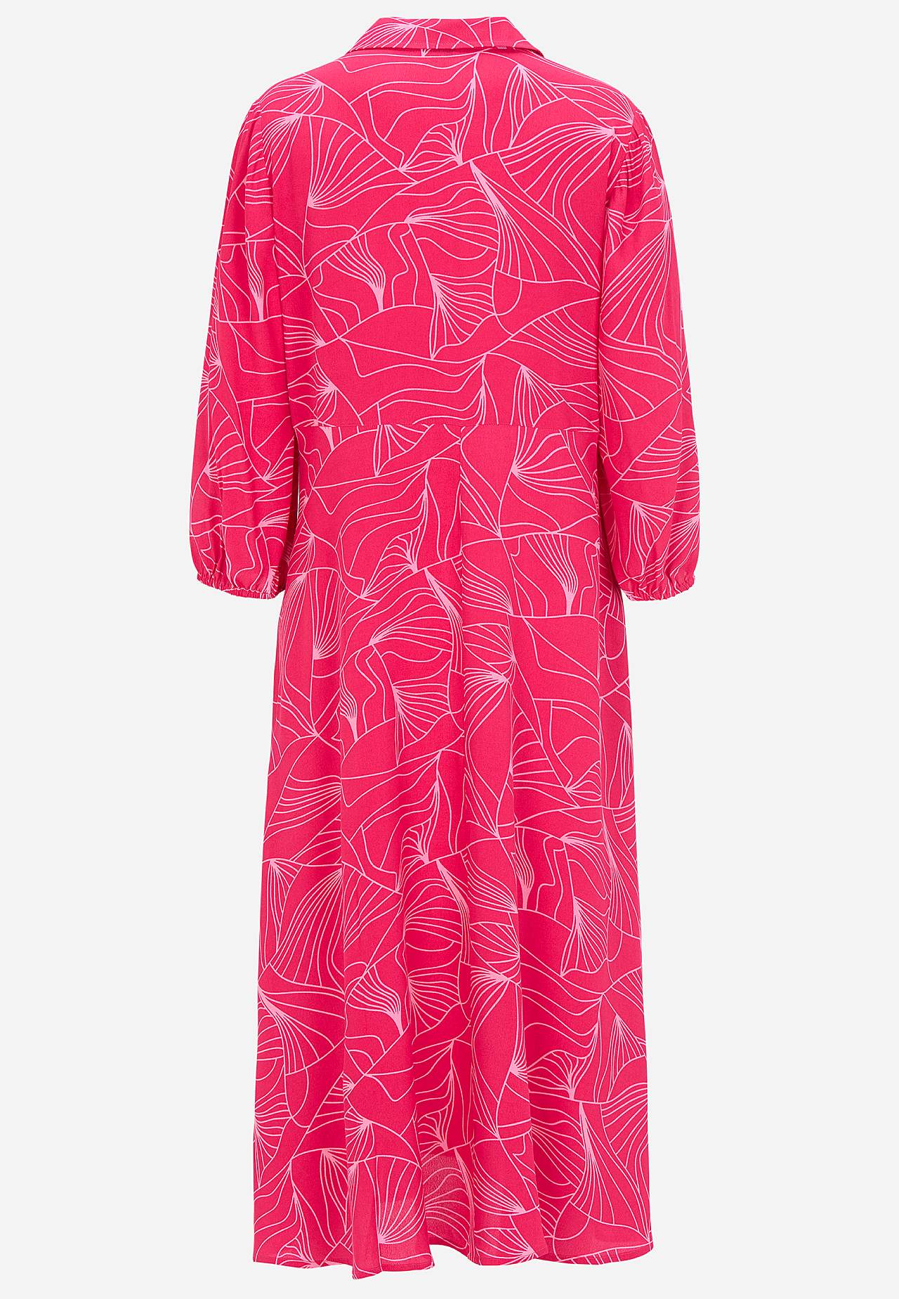 Tkané šaty s kapsami