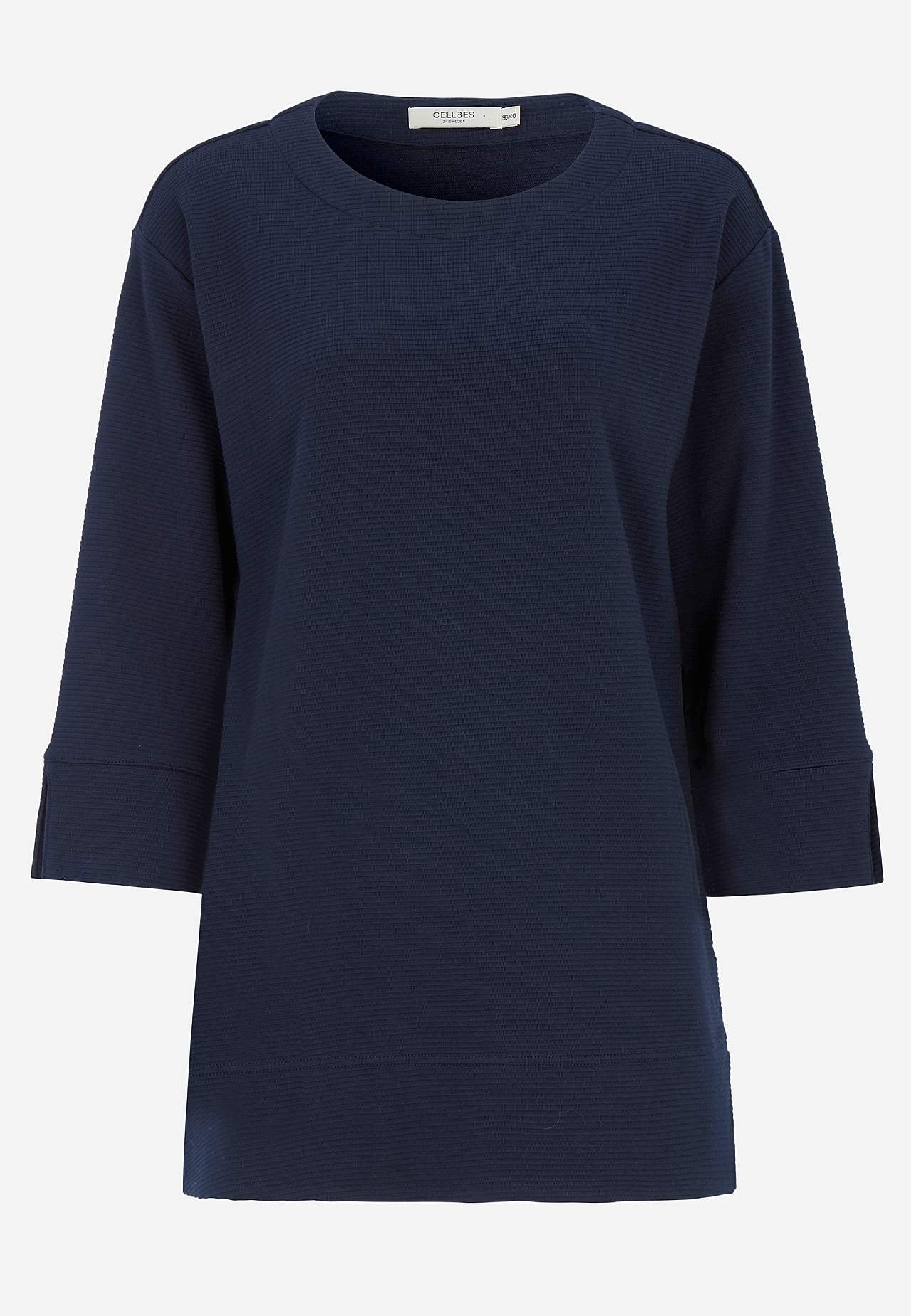 Žerzejová tunika s rozparky