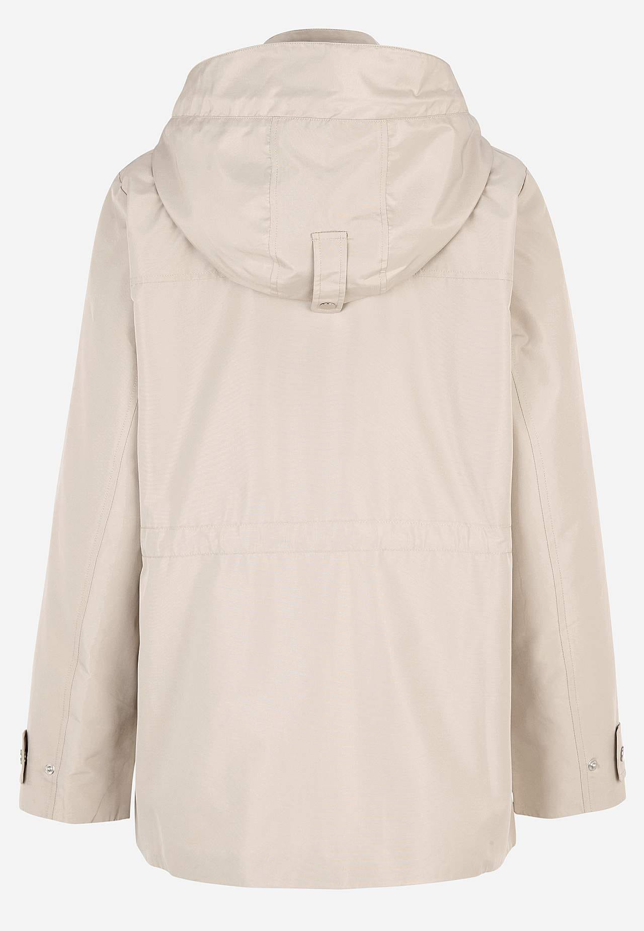 Podšitá bunda s odnímatelnou kapucí
