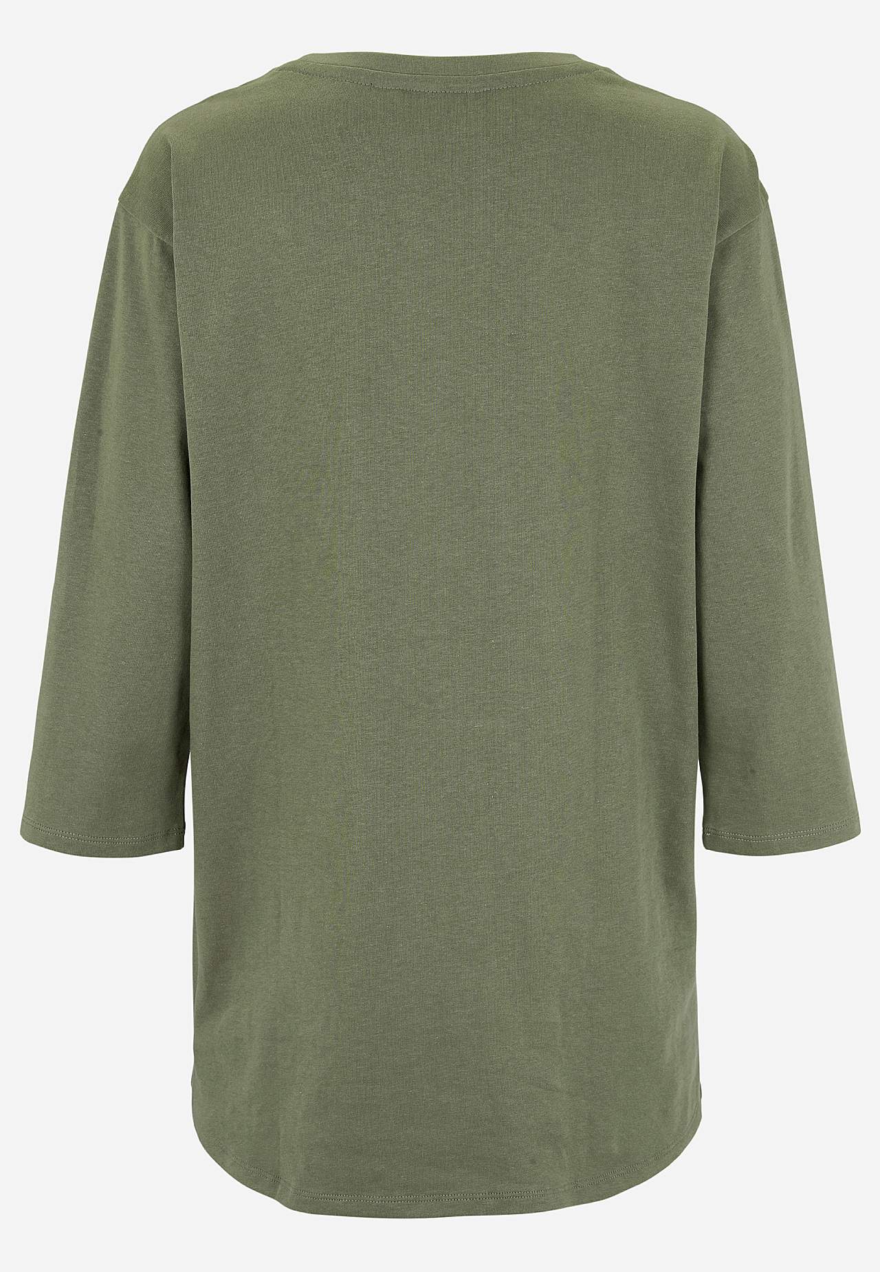 Žerzejová tunika z bio bavlny s kapsami