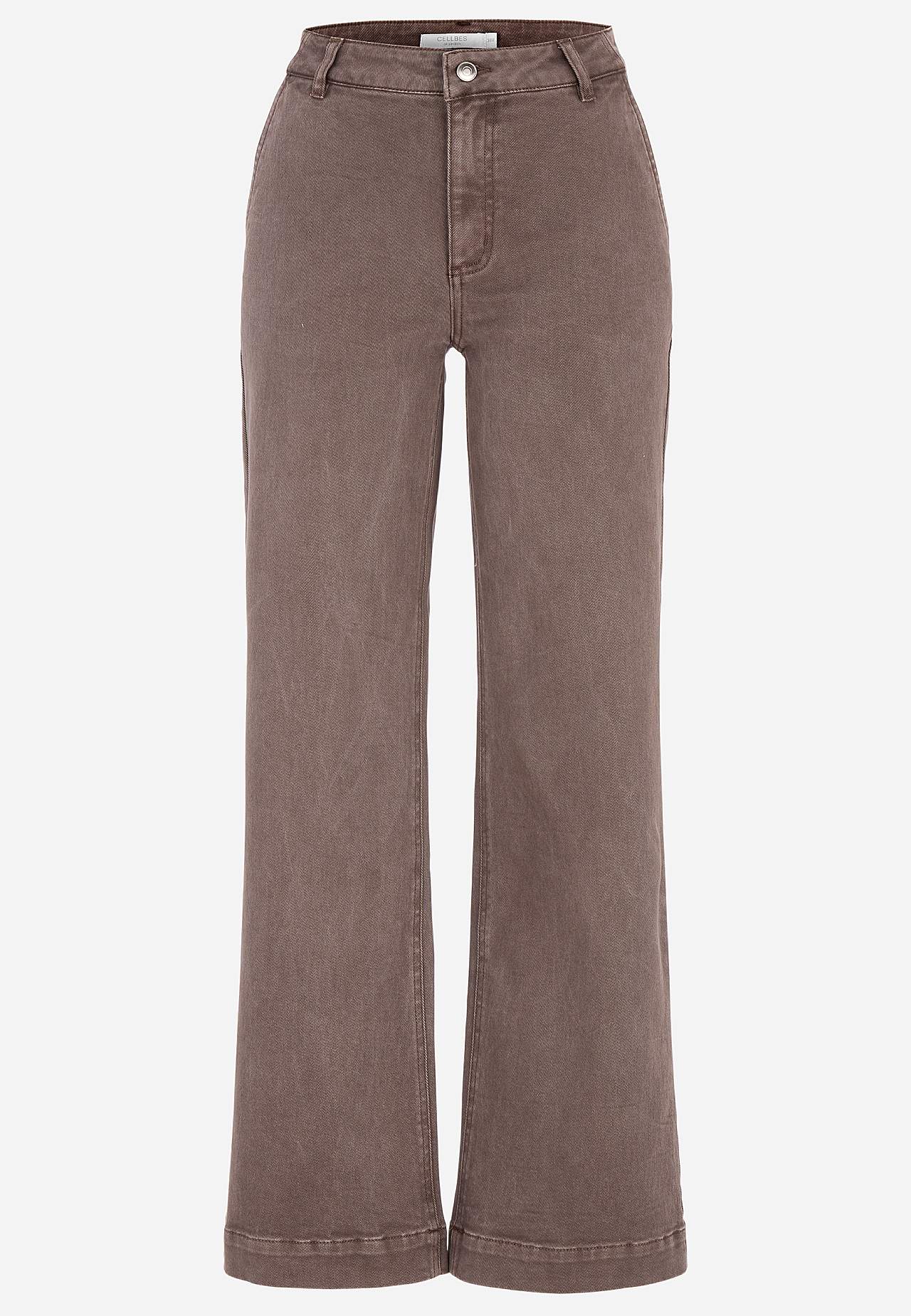 Široké a dlouhé kalhoty