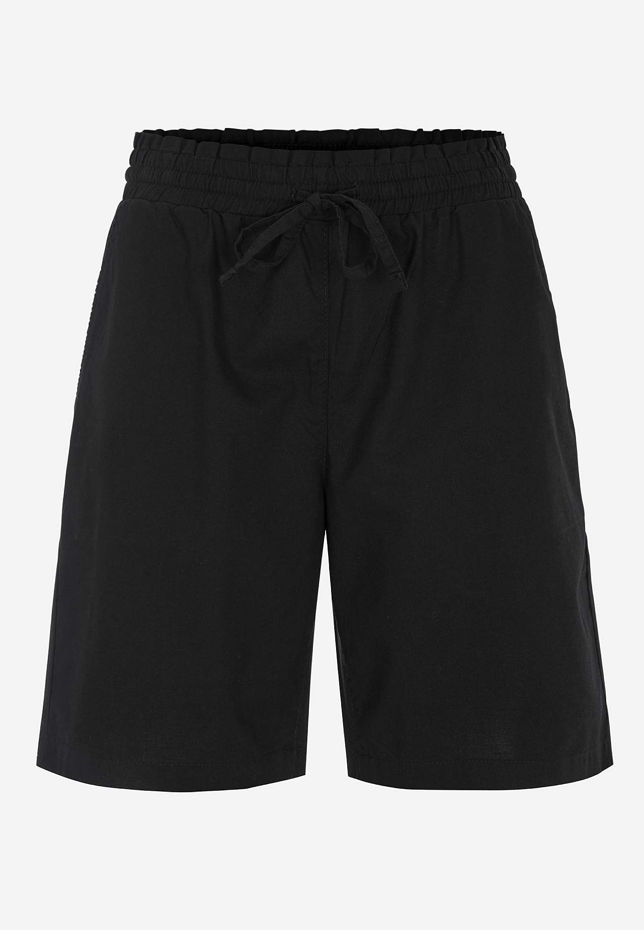 Kraťasy ze seprané bavlny