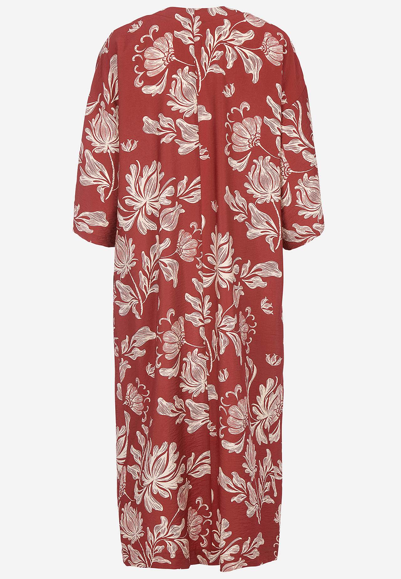 Otevřený kaftan s kapsami