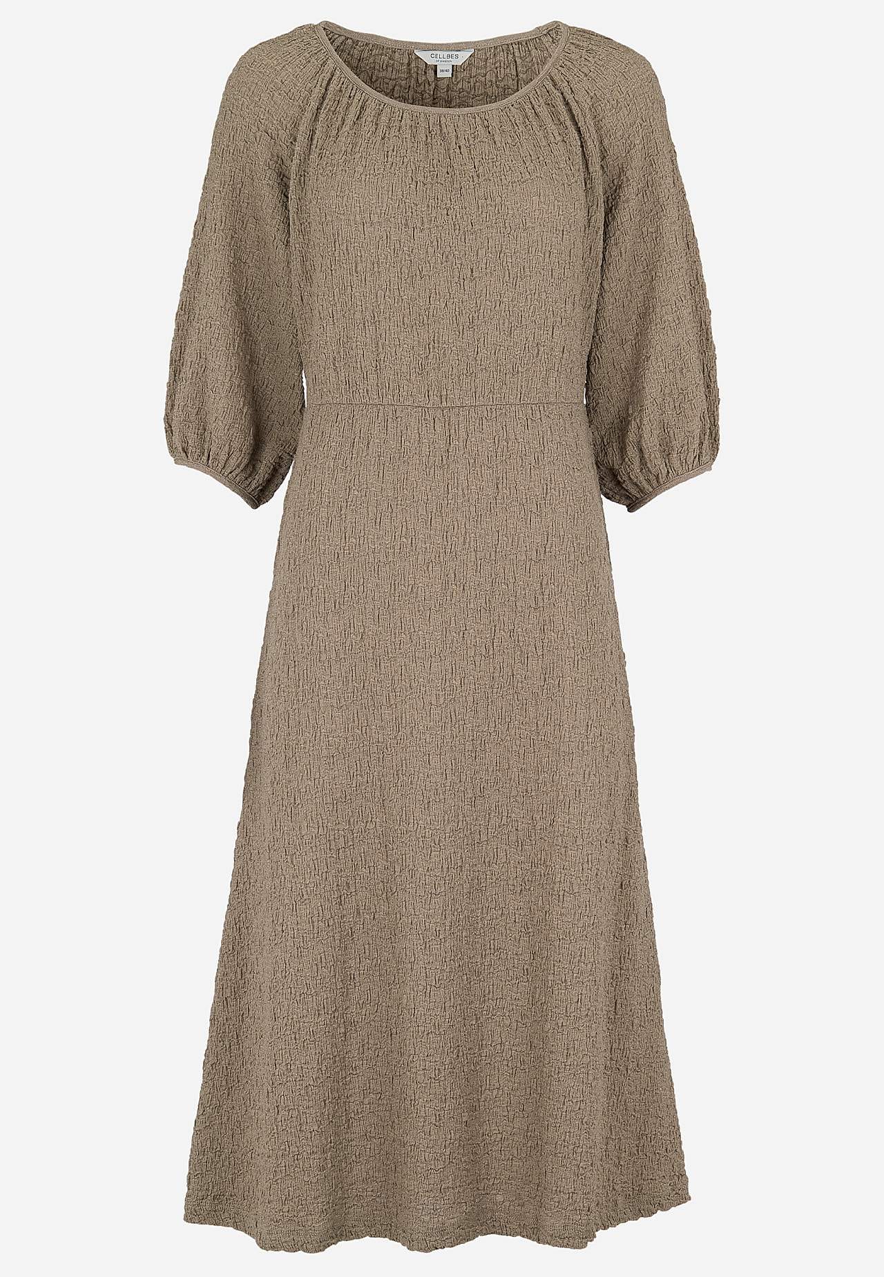 Žerzejové šaty se strukturou