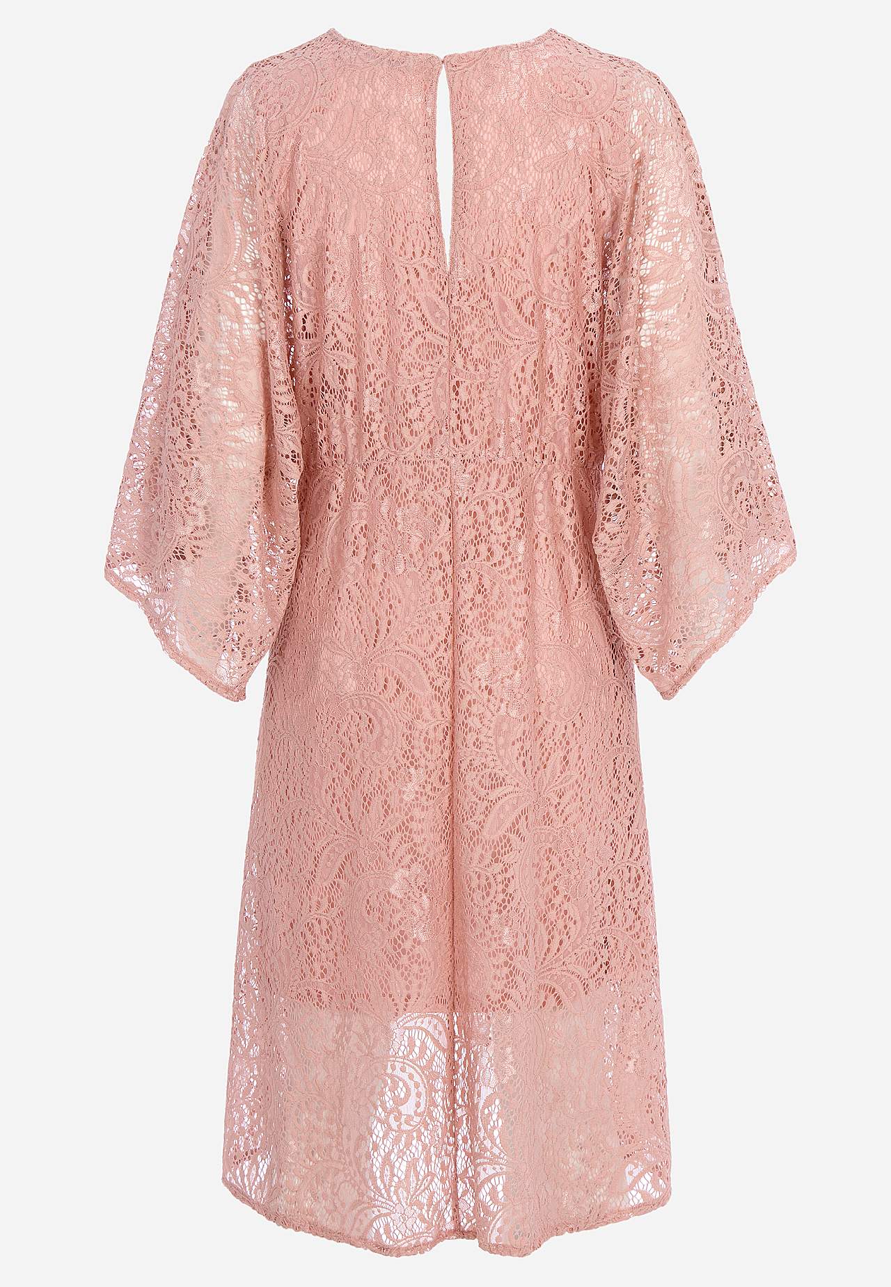 Měkké a roztažitelné krajkové šaty