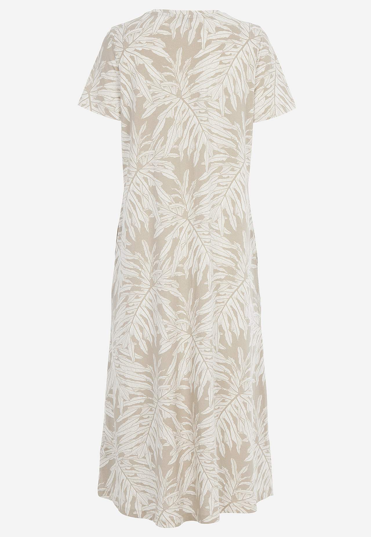 Šaty z organické bavlny s kapsami